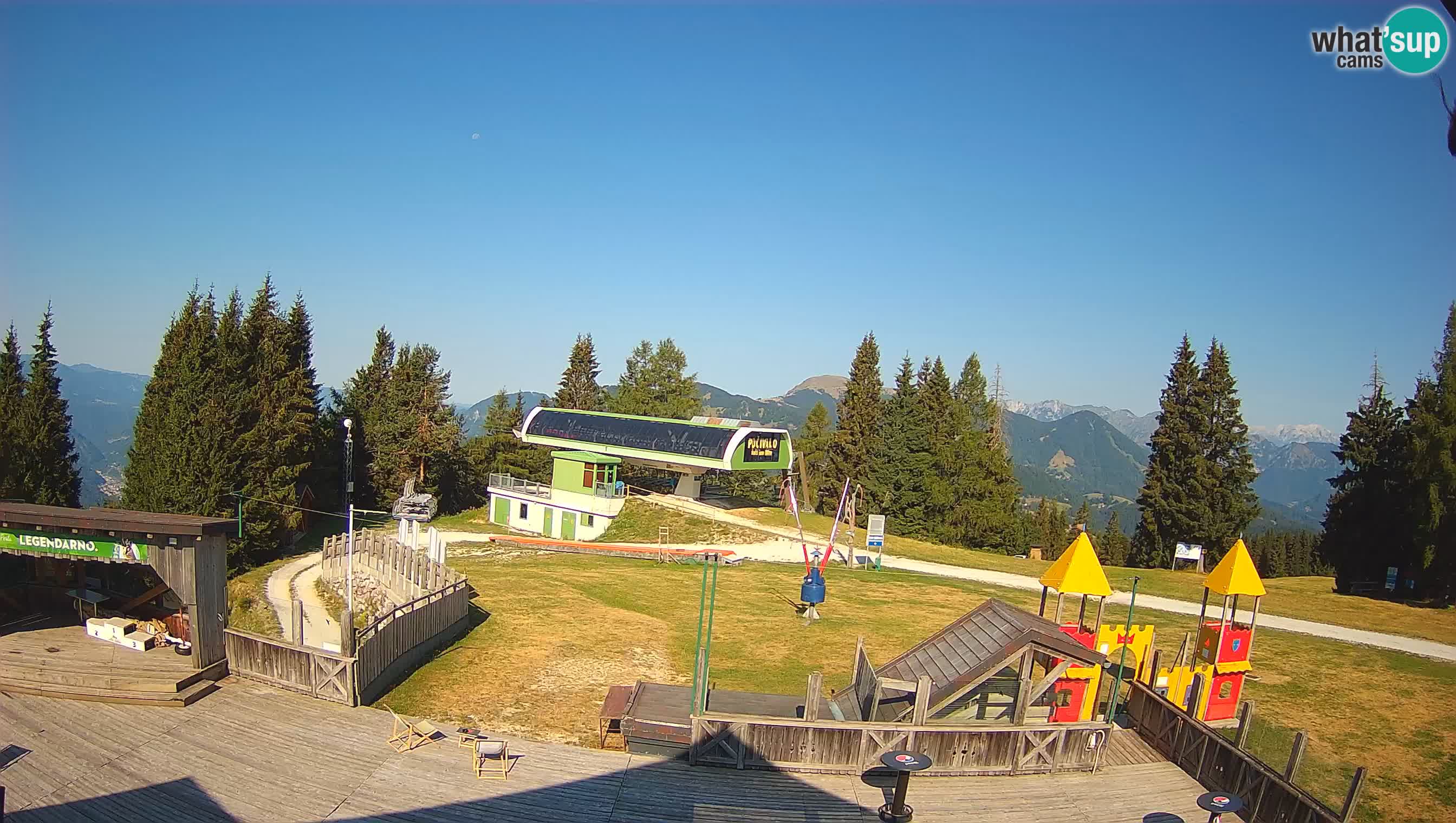 Webcam Počivalo – Alpska Perla | Vista live dalla stazione sciistica di Cerkno