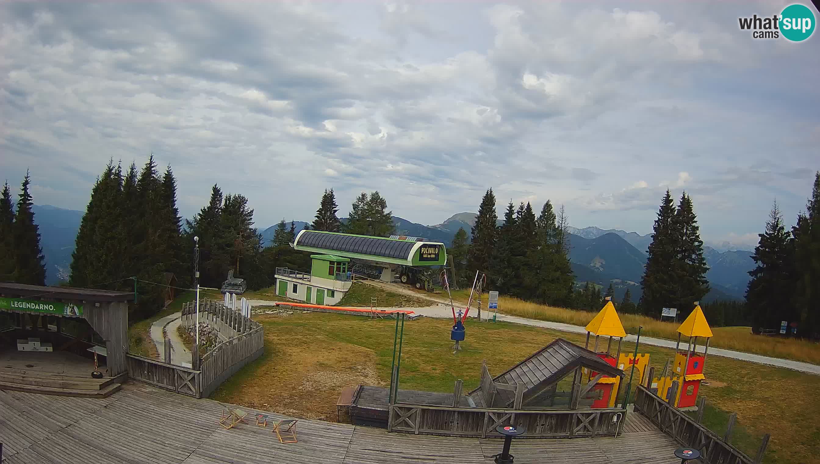 Web kamera Počivalo – Alpska Perla | Pogled uživo sa skijališta Cerkno