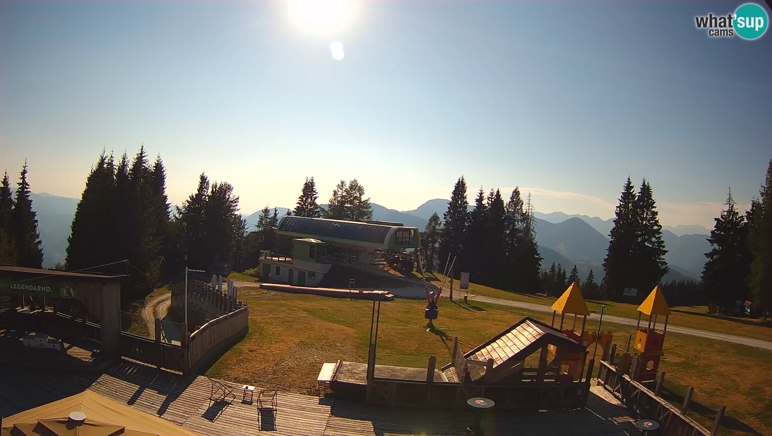 Webcam Počivalo – Alpska Perla | Vista live dalla stazione sciistica di Cerkno