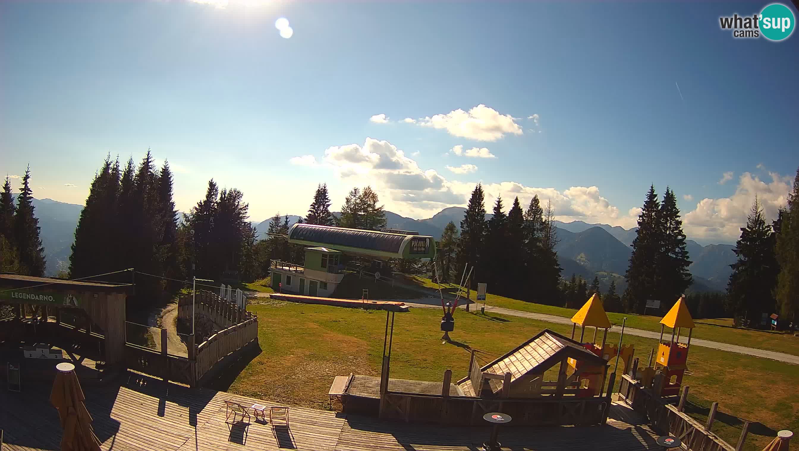Webcam de la station de ski des Alpes slovènes à Cerkno Počivalo