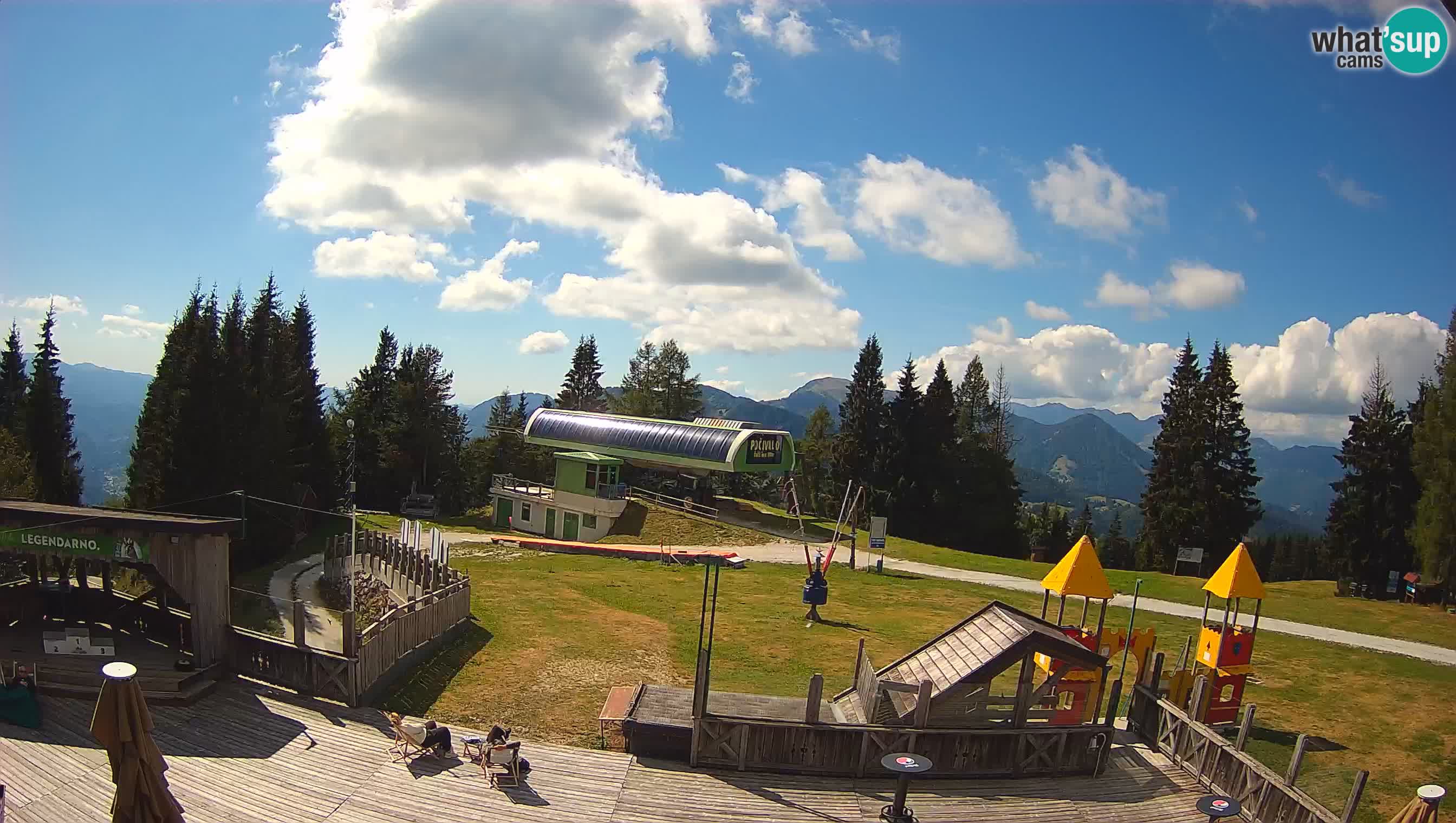 Webcam Počivalo – Alpska Perla | Vista live dalla stazione sciistica di Cerkno