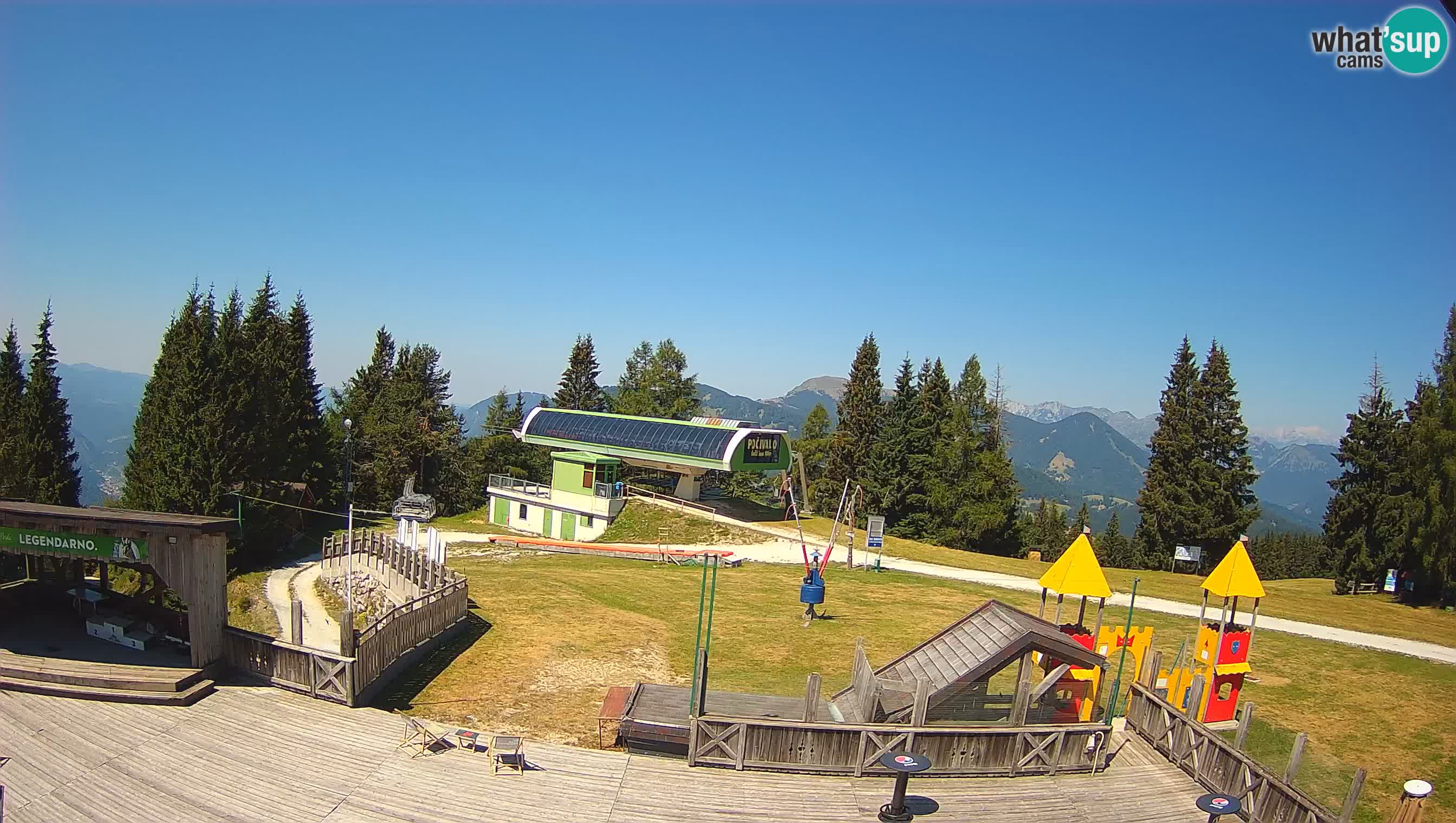 Web kamera Počivalo – Alpska Perla | Pogled uživo sa skijališta Cerkno