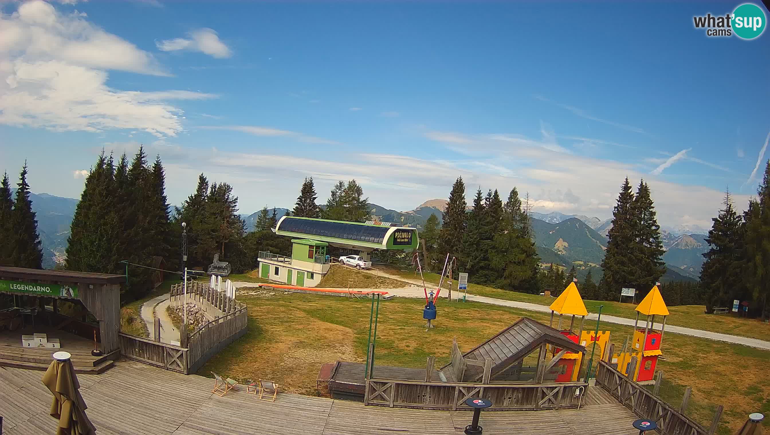 Web kamera Počivalo – Alpska Perla | Pogled uživo sa skijališta Cerkno