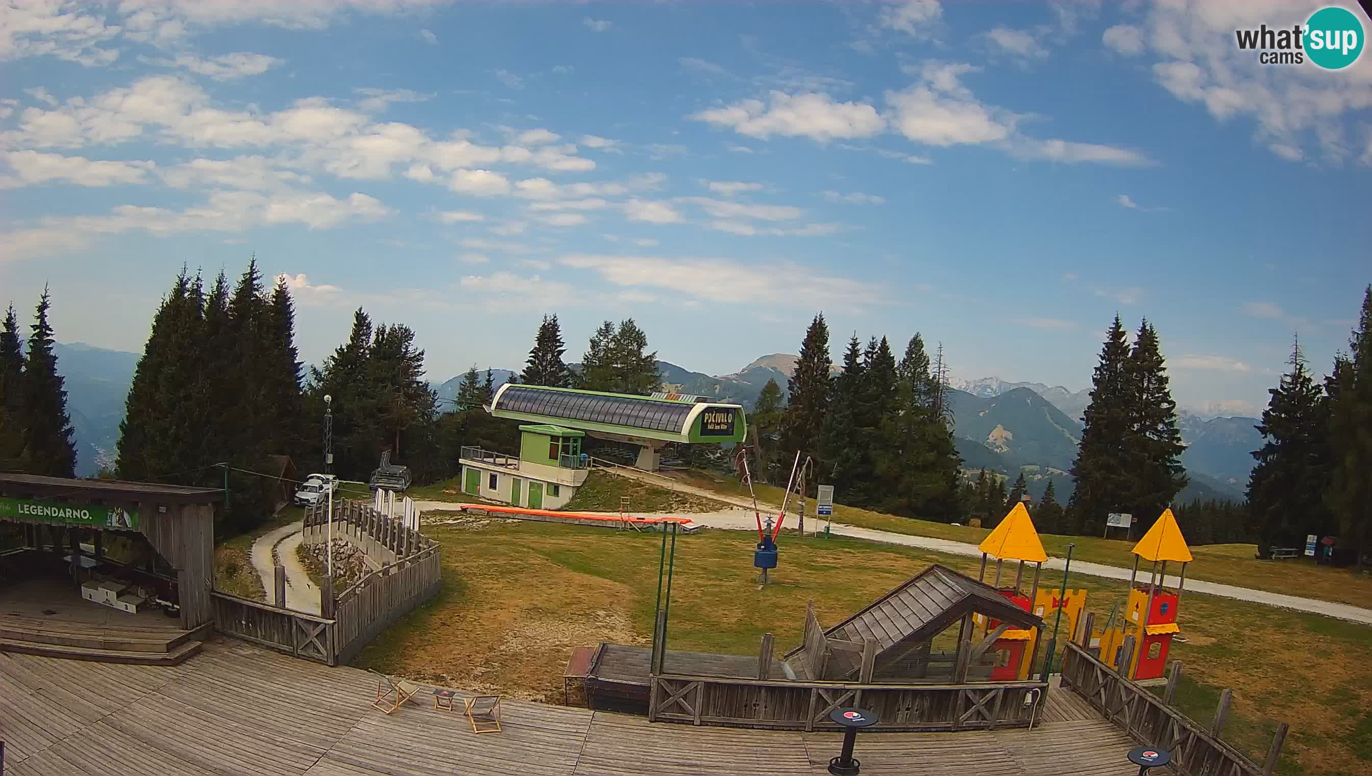 Cámara web Počivalo – Alpska Perla | Vista en vivo desde la estación de esquí Cerkno