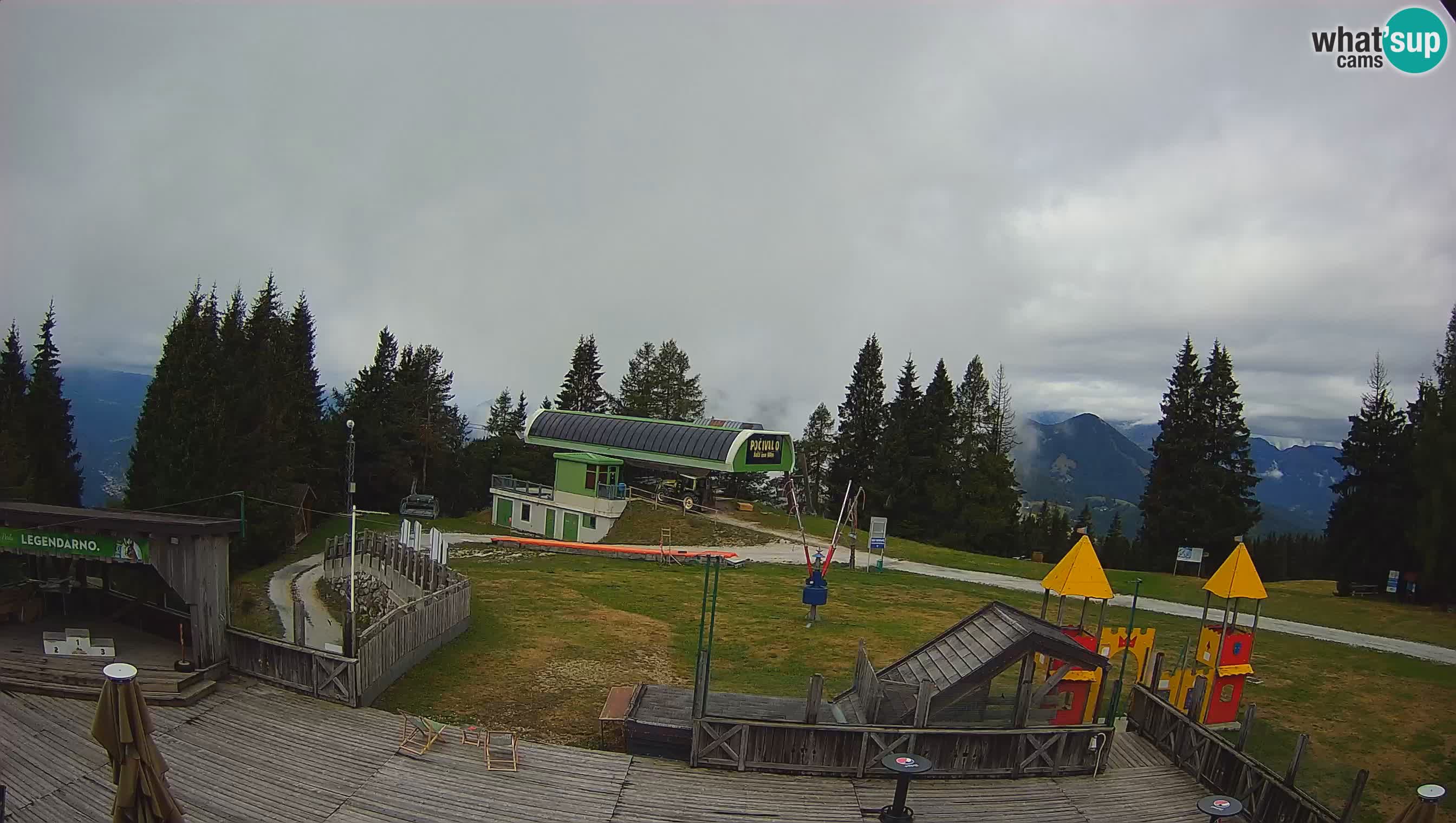 Webcam de la station de ski des Alpes slovènes à Cerkno Počivalo