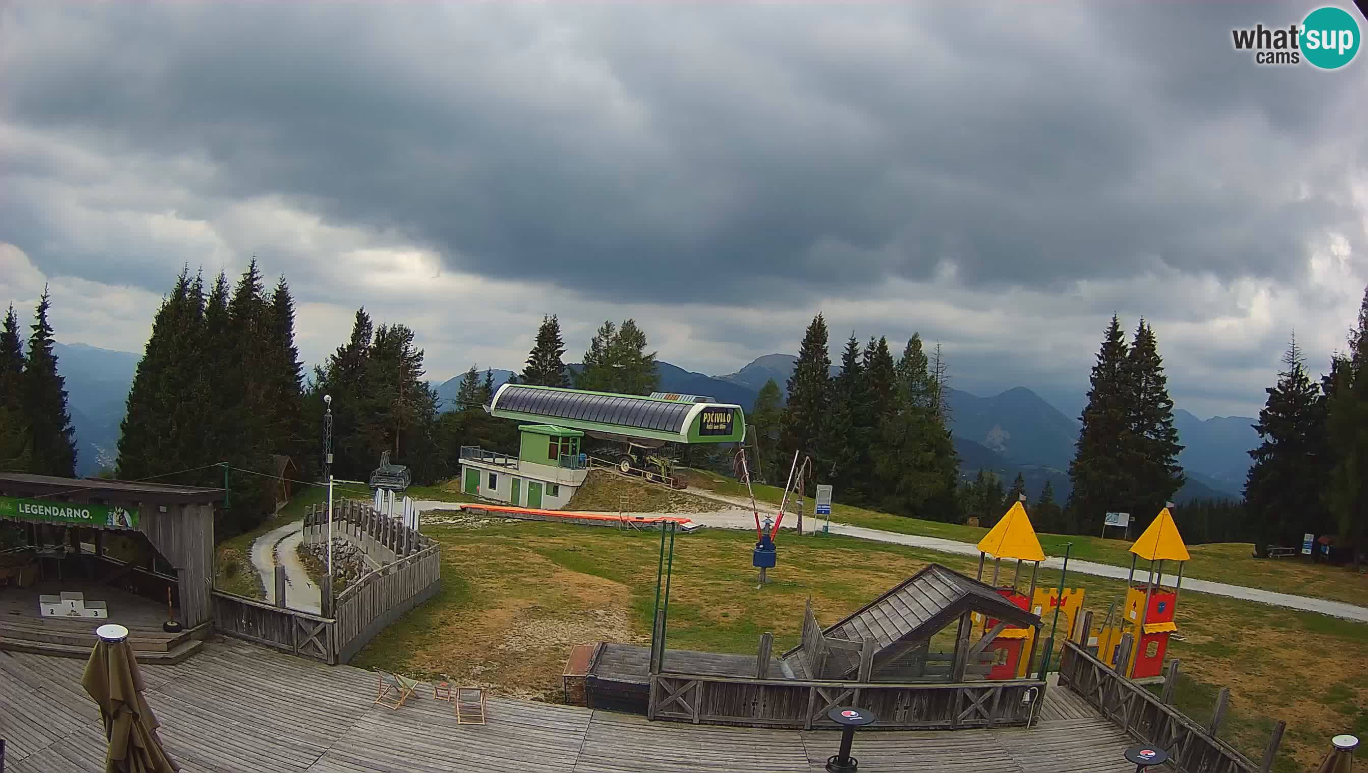 Web kamera Počivalo – Alpska Perla | Pogled uživo sa skijališta Cerkno