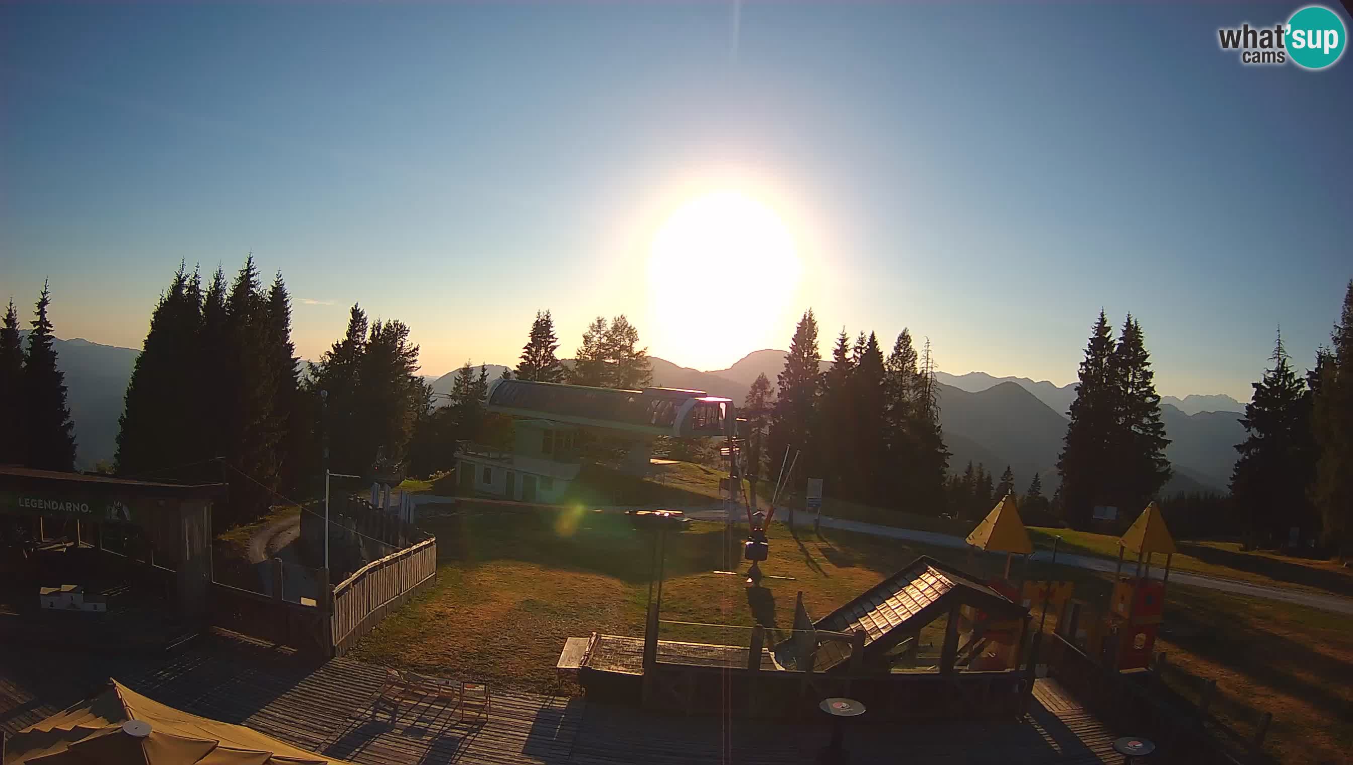 Webcam Počivalo – Alpska Perla | Vista live dalla stazione sciistica di Cerkno