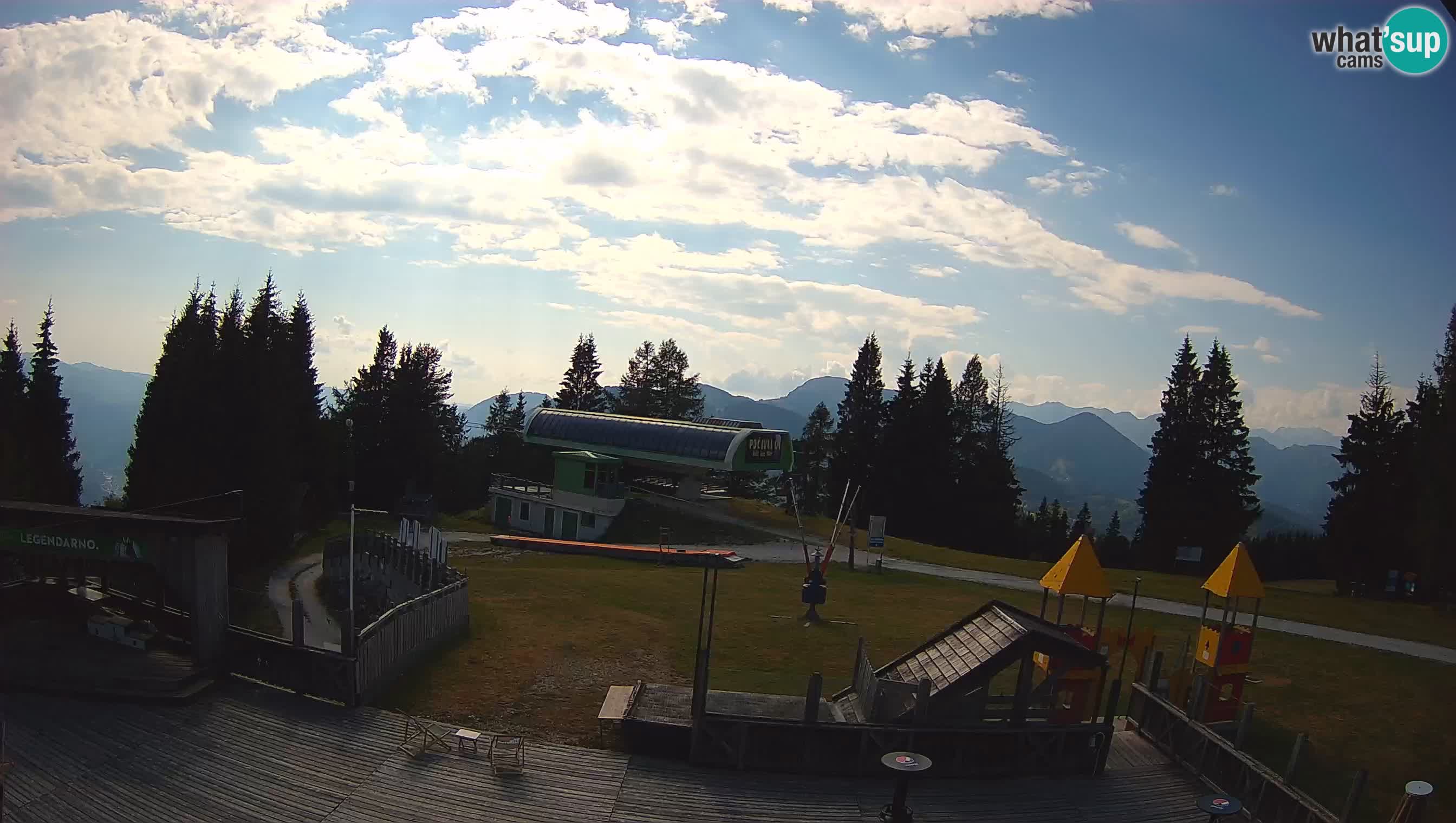 Webcam Počivalo – Alpska Perla | Vista live dalla stazione sciistica di Cerkno