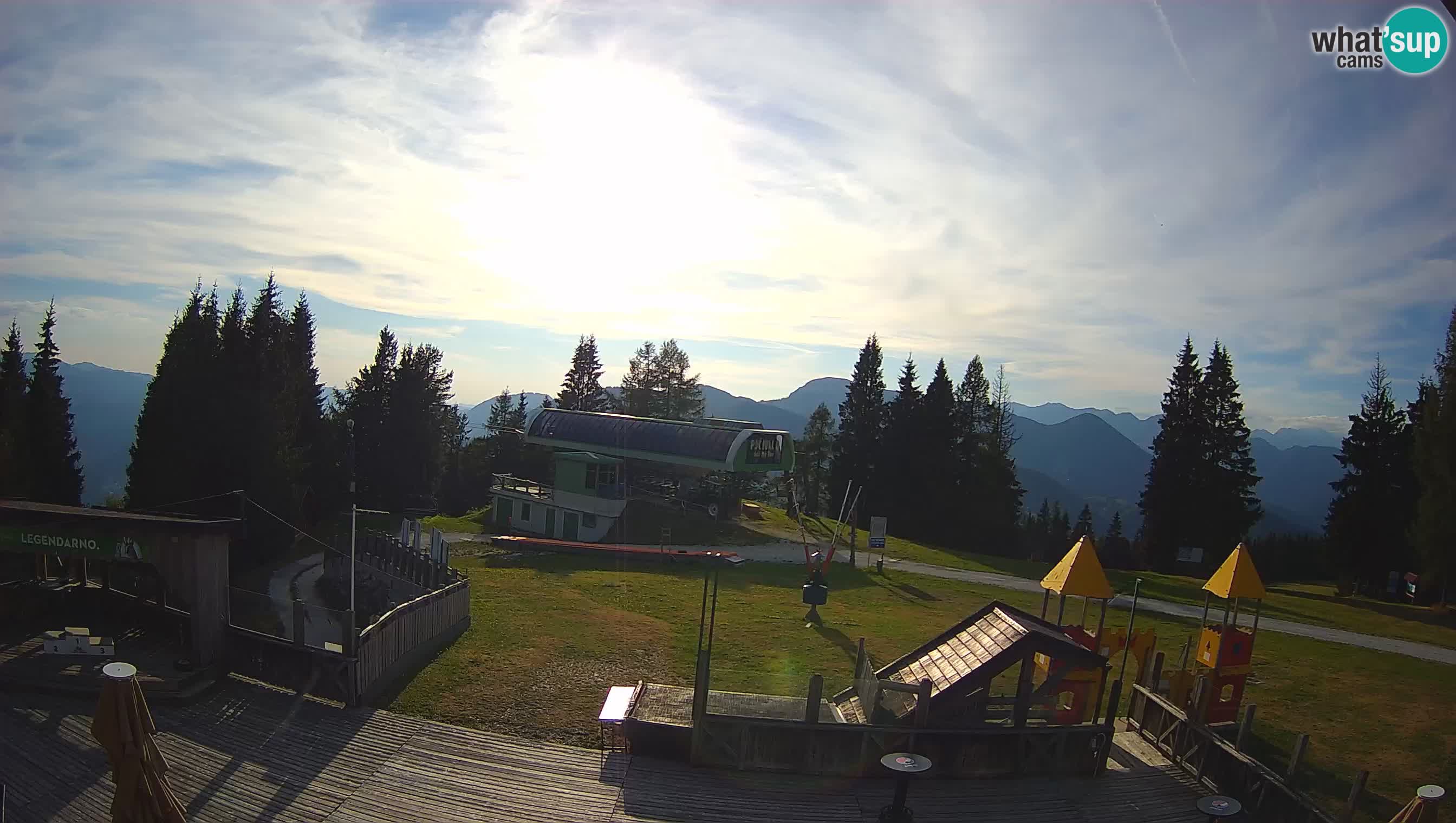 Webcam de la station de ski des Alpes slovènes à Cerkno Počivalo