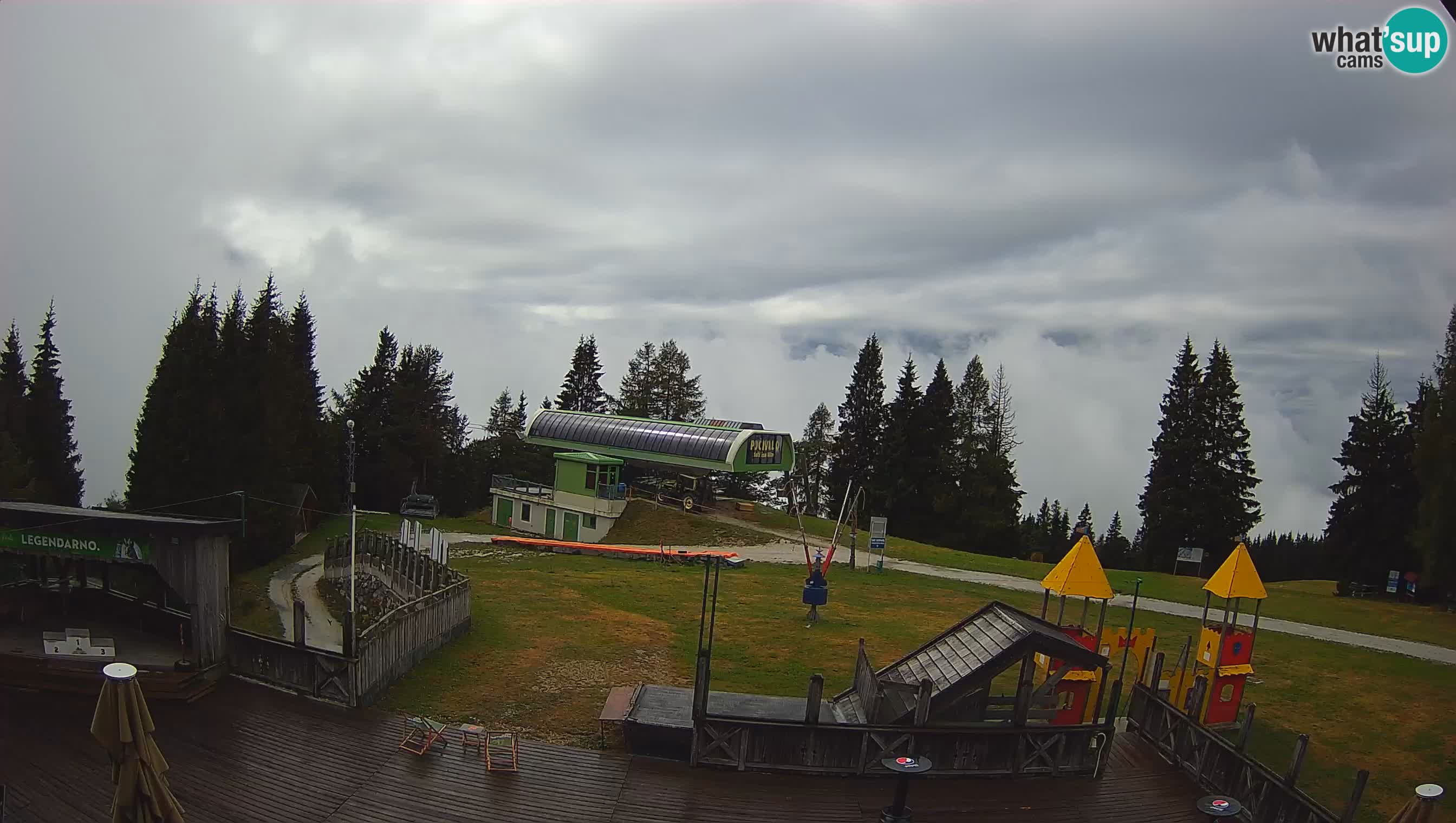Webcam Počivalo – Alpska Perla | Vista live dalla stazione sciistica di Cerkno