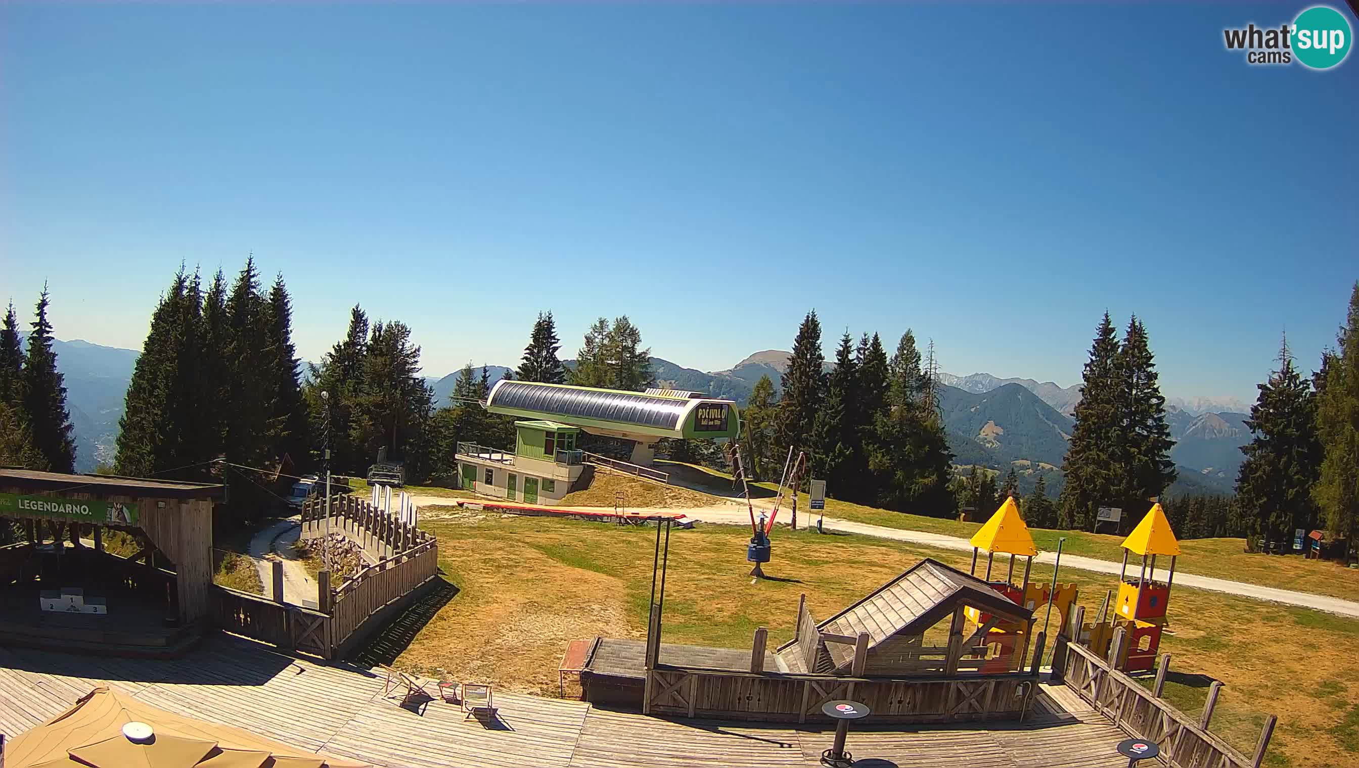 Webcam Počivalo – Alpska Perla | Vista live dalla stazione sciistica di Cerkno