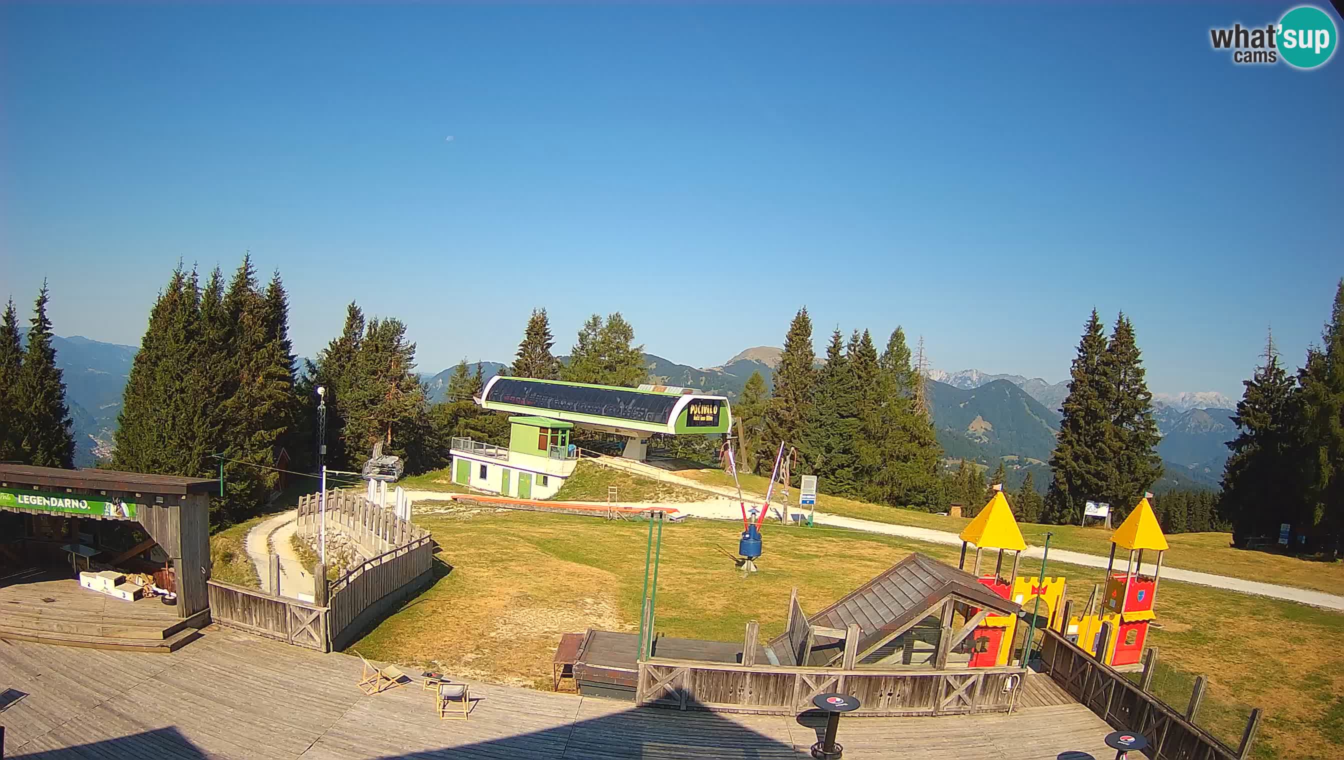 Webcam de la station de ski des Alpes slovènes à Cerkno Počivalo