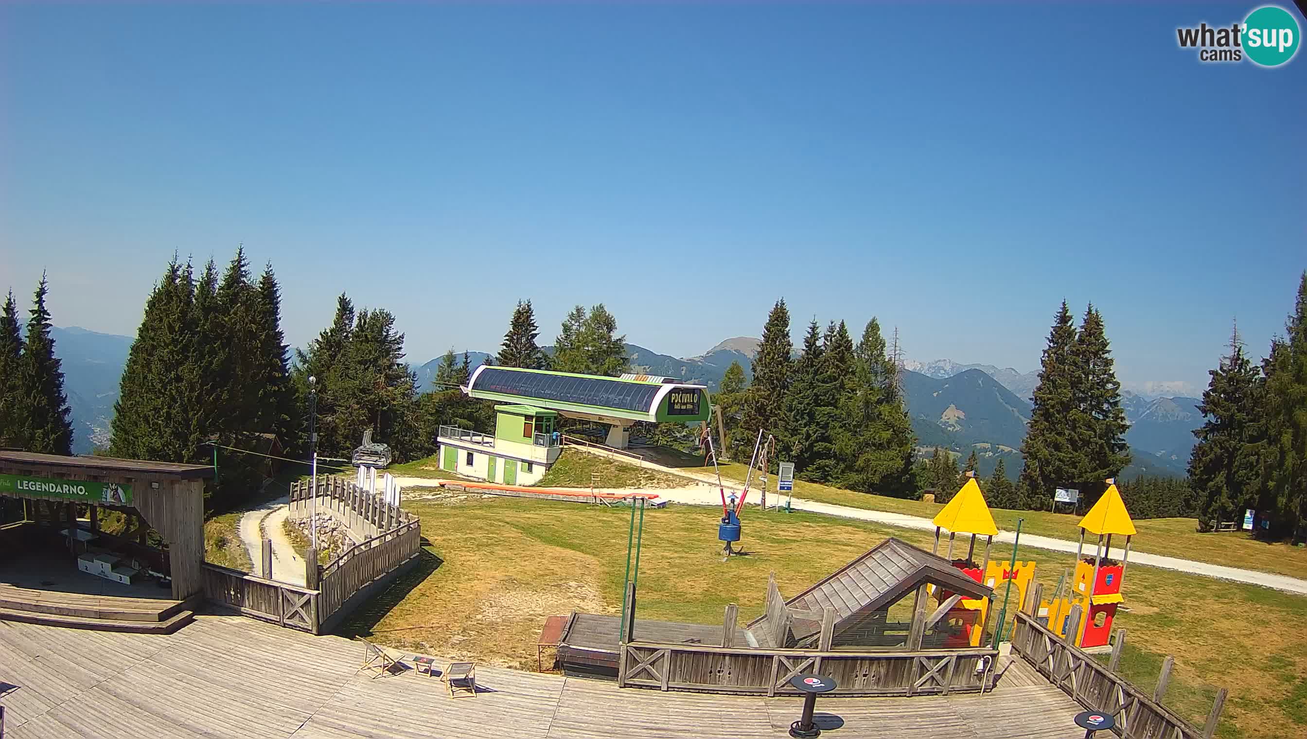 Webcam de la station de ski des Alpes slovènes à Cerkno Počivalo