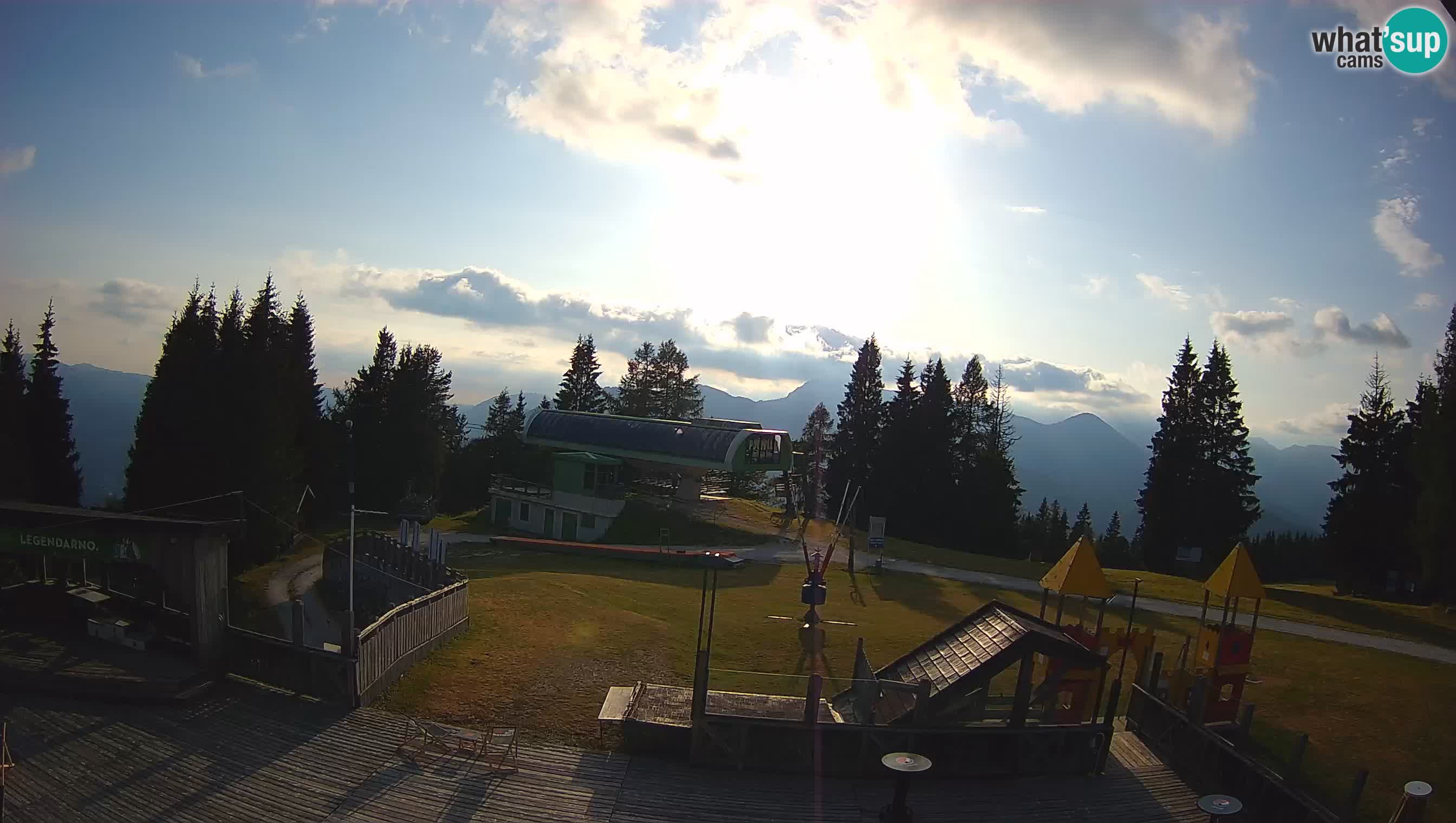 Webcam Počivalo – Alpska Perla | Vista live dalla stazione sciistica di Cerkno
