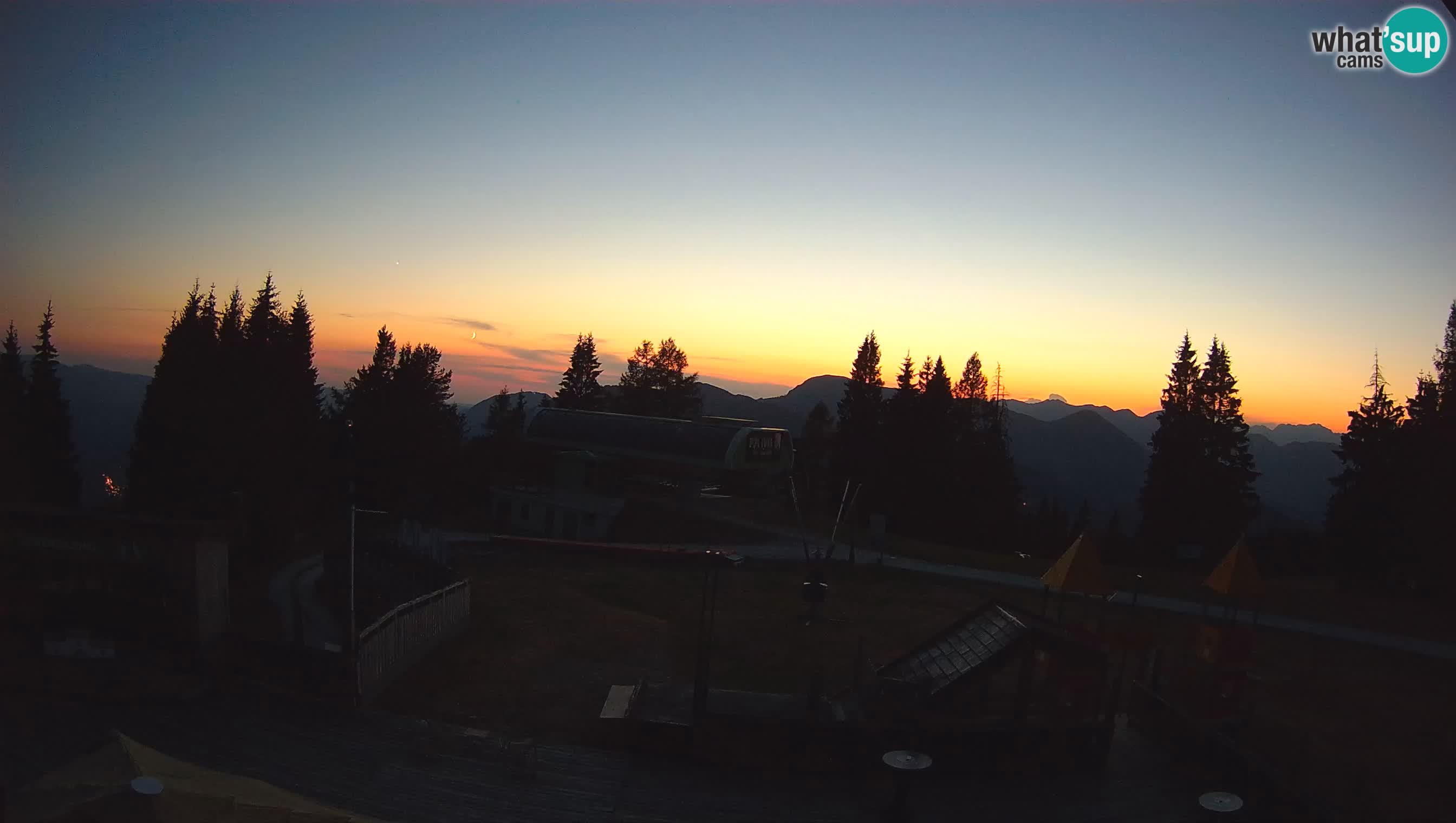 Webcam Počivalo – Alpska Perla | Vista live dalla stazione sciistica di Cerkno