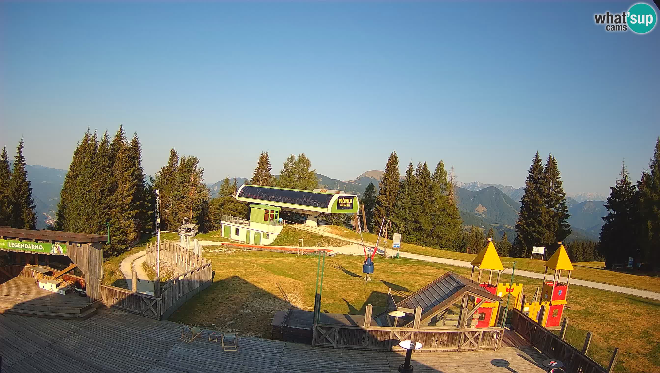 Cámara web Počivalo – Alpska Perla | Vista en vivo desde la estación de esquí Cerkno