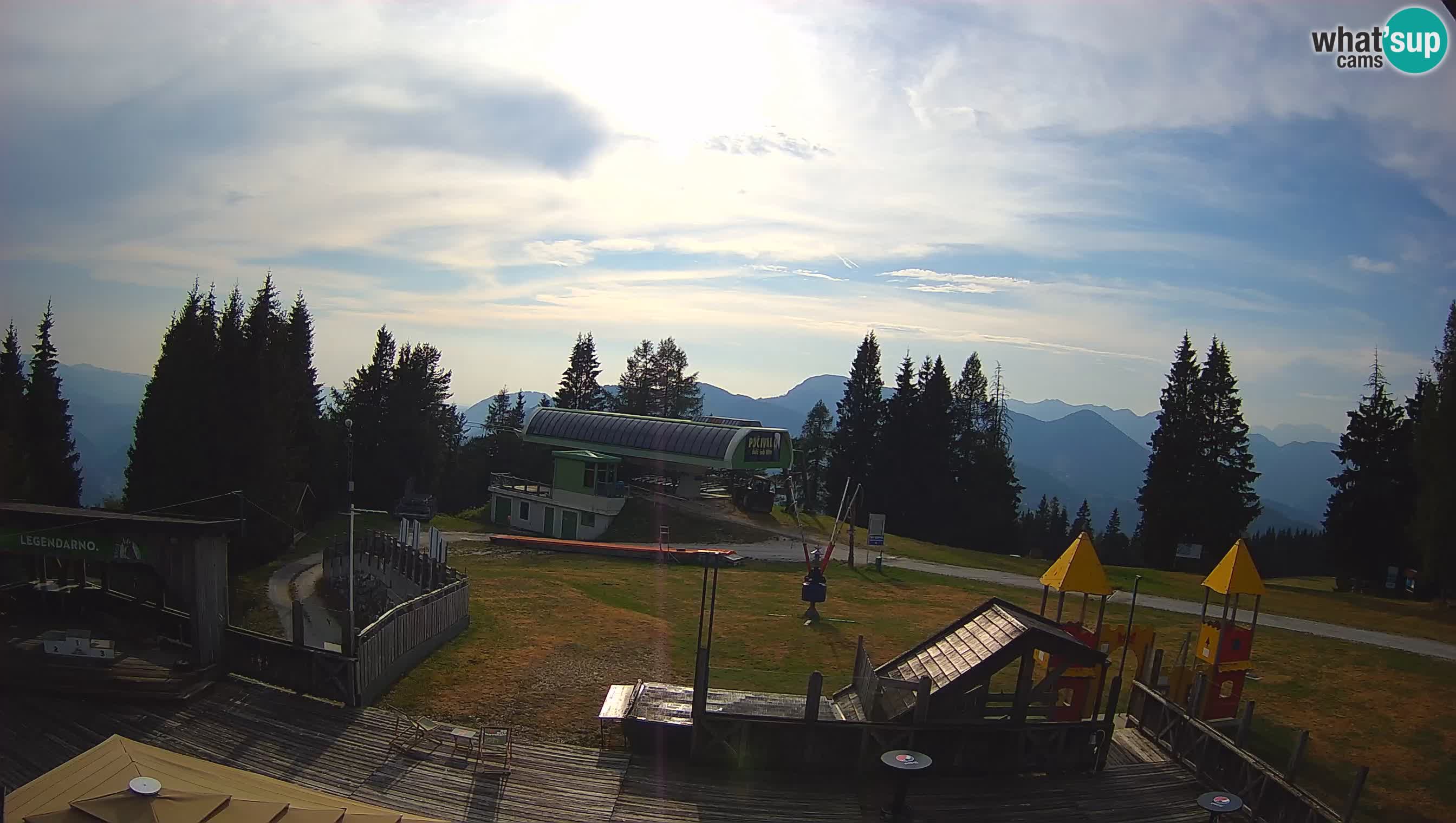 Webcam de la station de ski des Alpes slovènes à Cerkno Počivalo