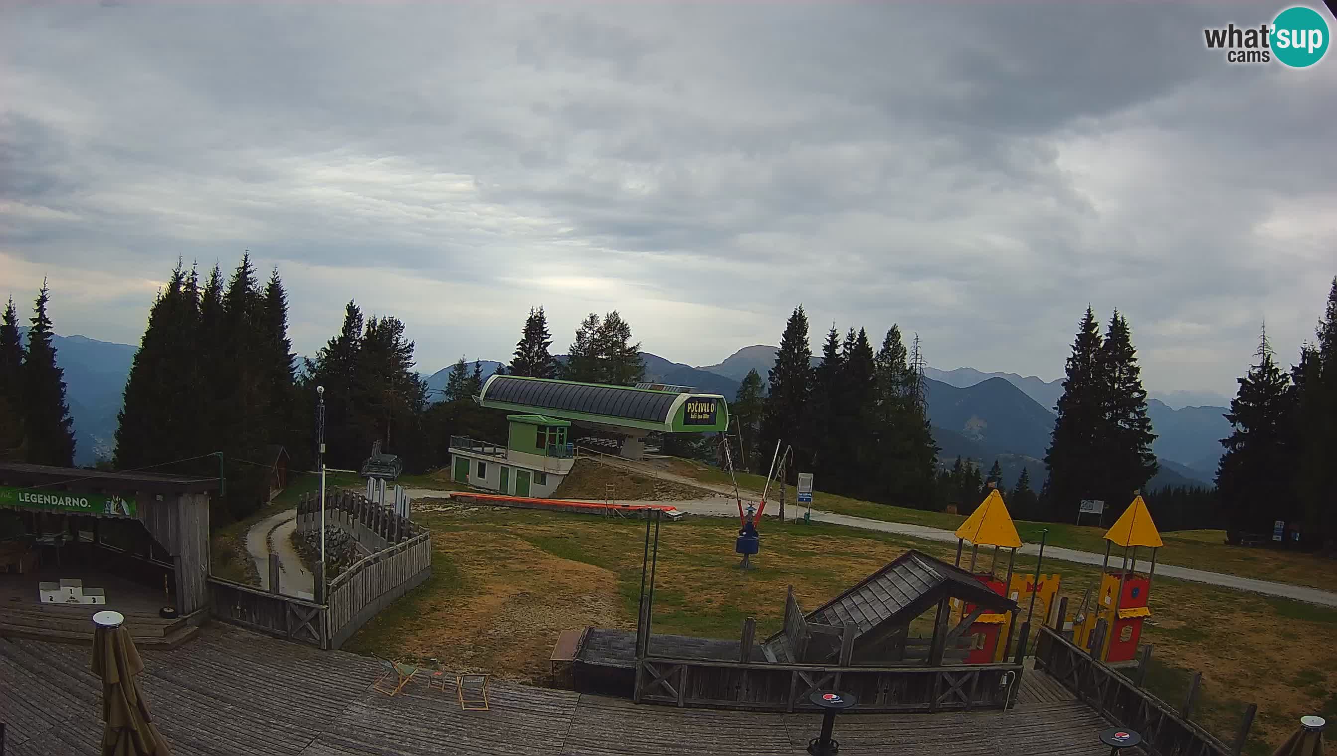 Webcam Počivalo – Alpska Perla | Vista live dalla stazione sciistica di Cerkno