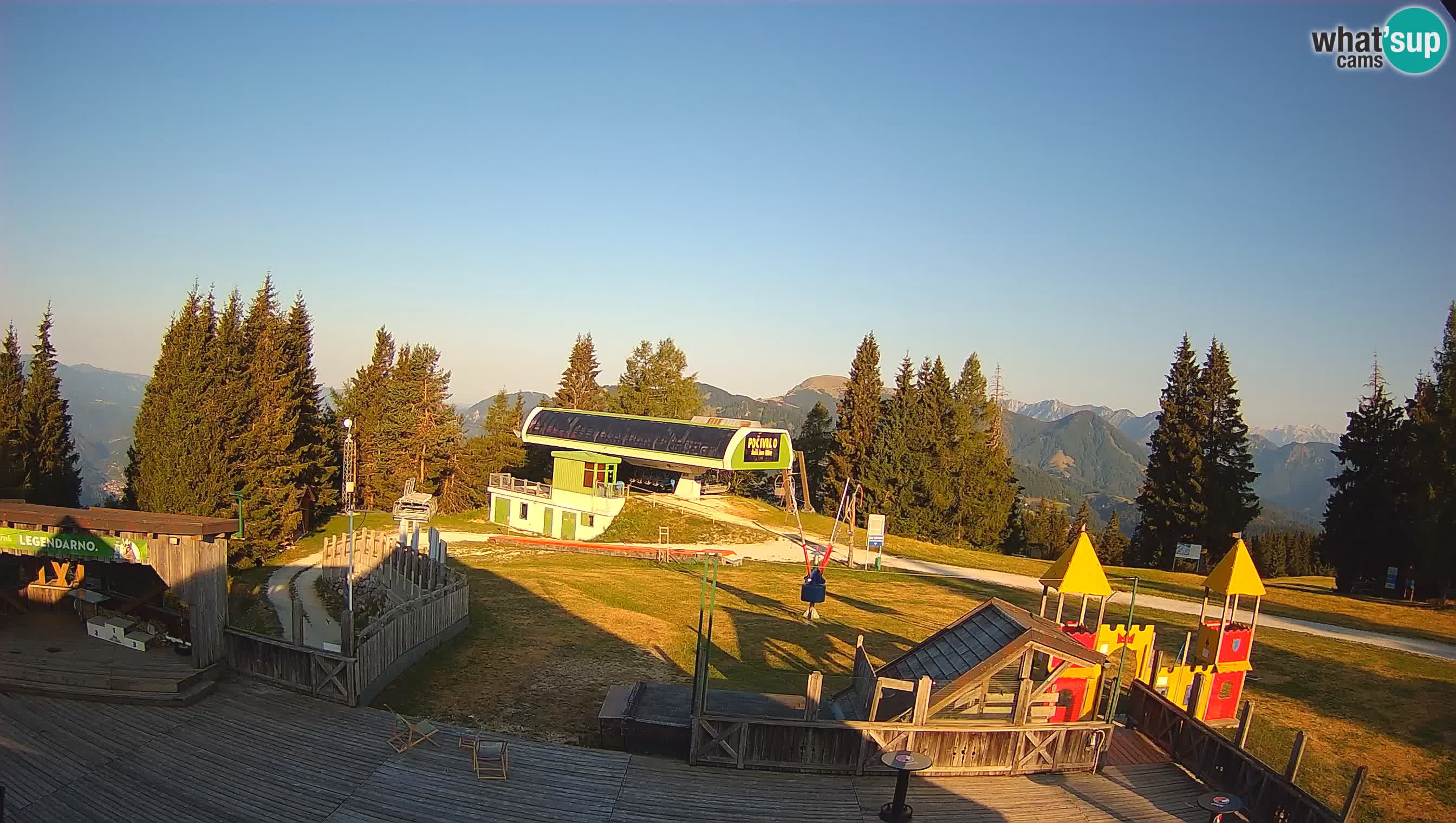 Webcam Počivalo – Alpska Perla | Vista live dalla stazione sciistica di Cerkno
