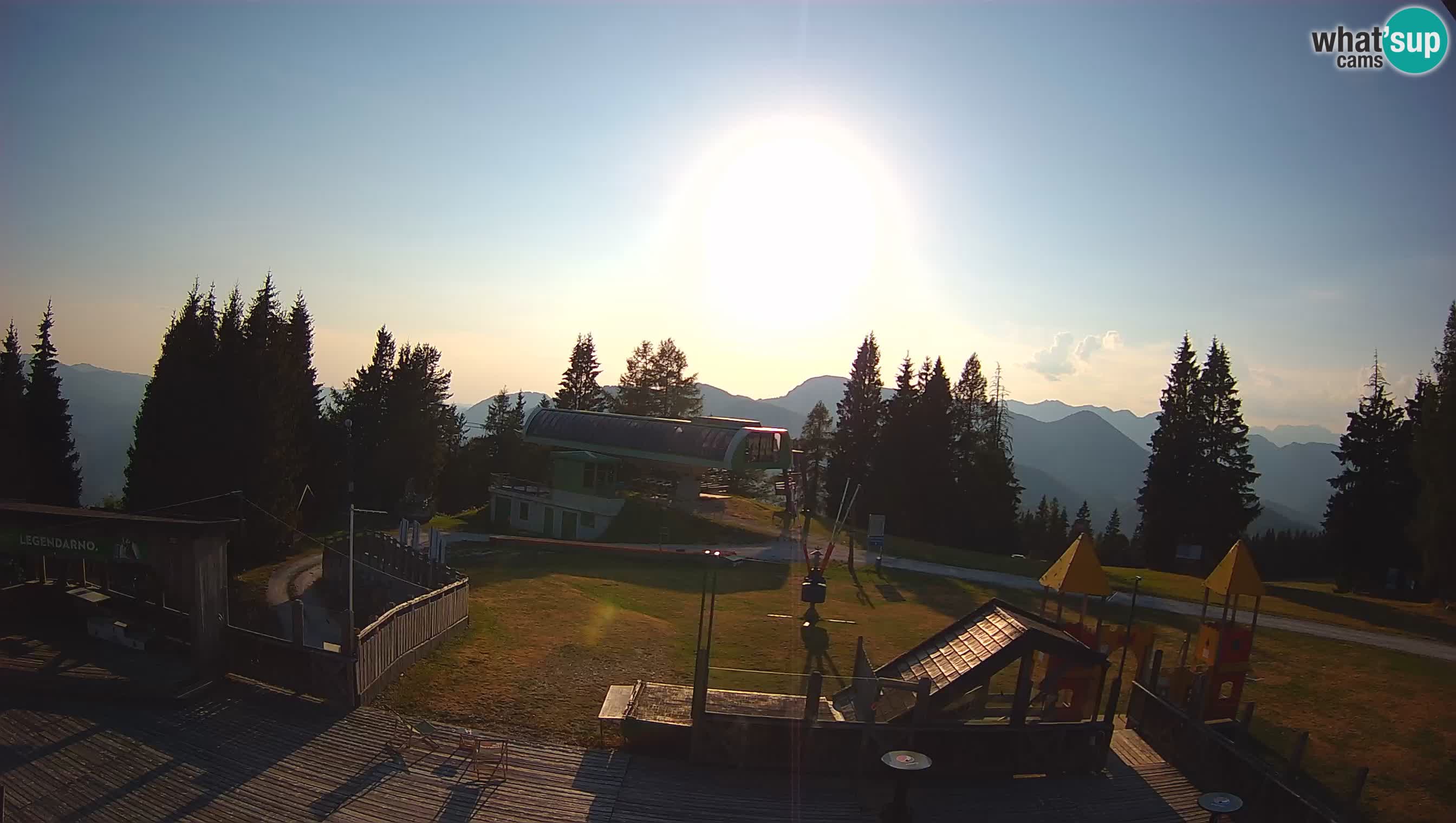 Webcam Počivalo – Alpska Perla | Vista live dalla stazione sciistica di Cerkno