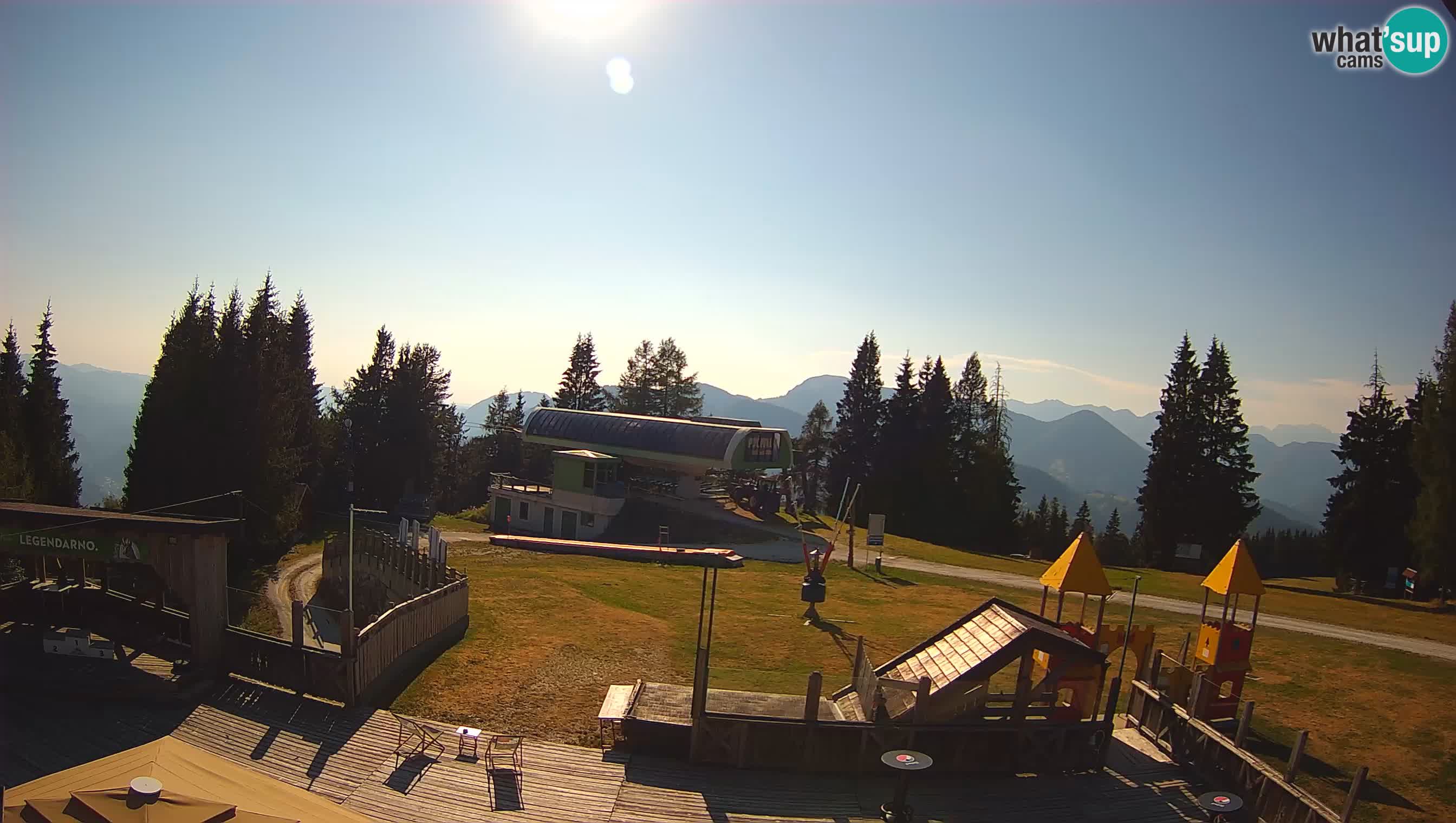 Webcam Počivalo – Alpska Perla | Vista live dalla stazione sciistica di Cerkno