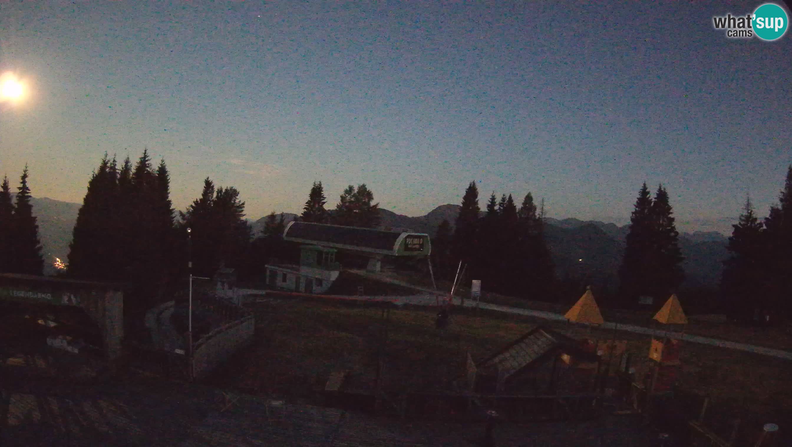 Webcam Počivalo – Alpska Perla | Vista live dalla stazione sciistica di Cerkno