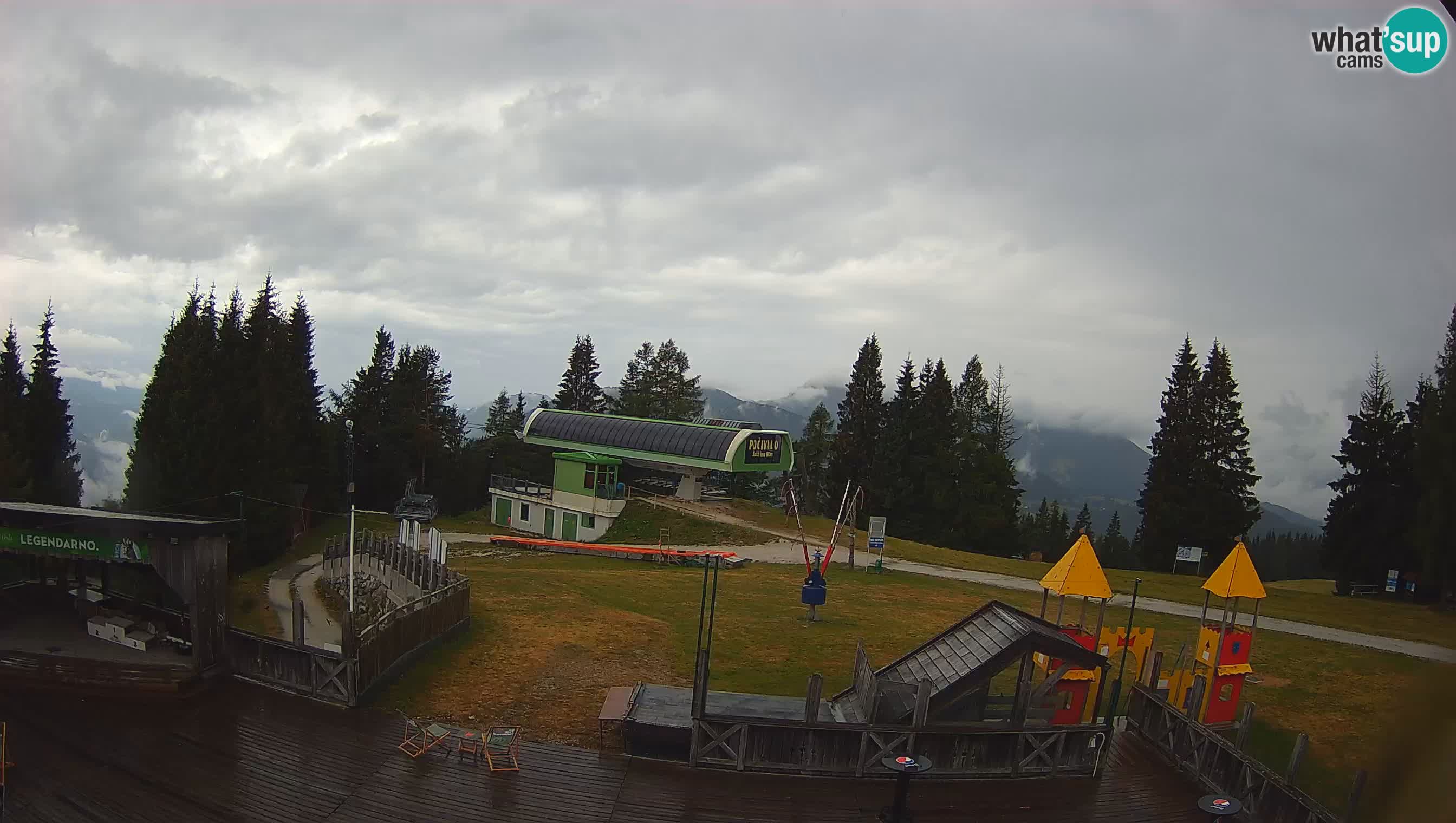Webcam Počivalo – Alpska Perla | Vista live dalla stazione sciistica di Cerkno