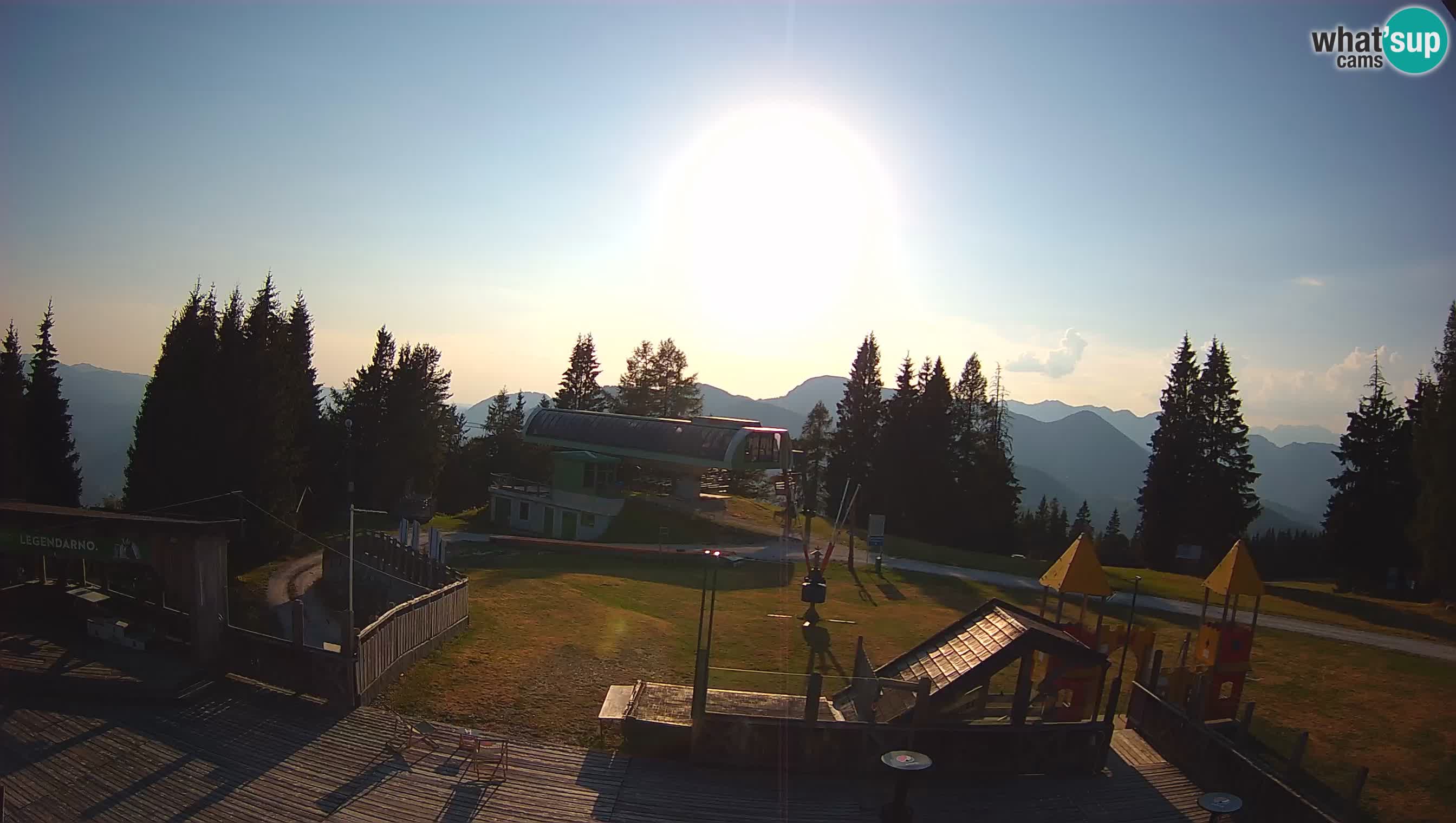 Webcam de la station de ski des Alpes slovènes à Cerkno Počivalo