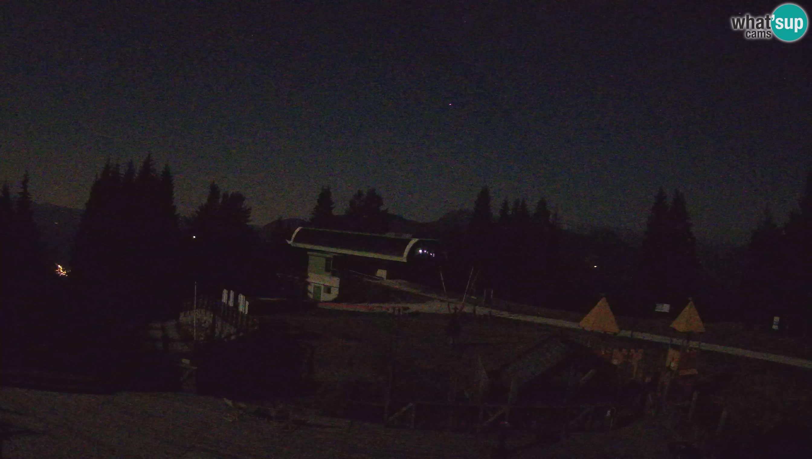 Webcam de la station de ski des Alpes slovènes à Cerkno Počivalo