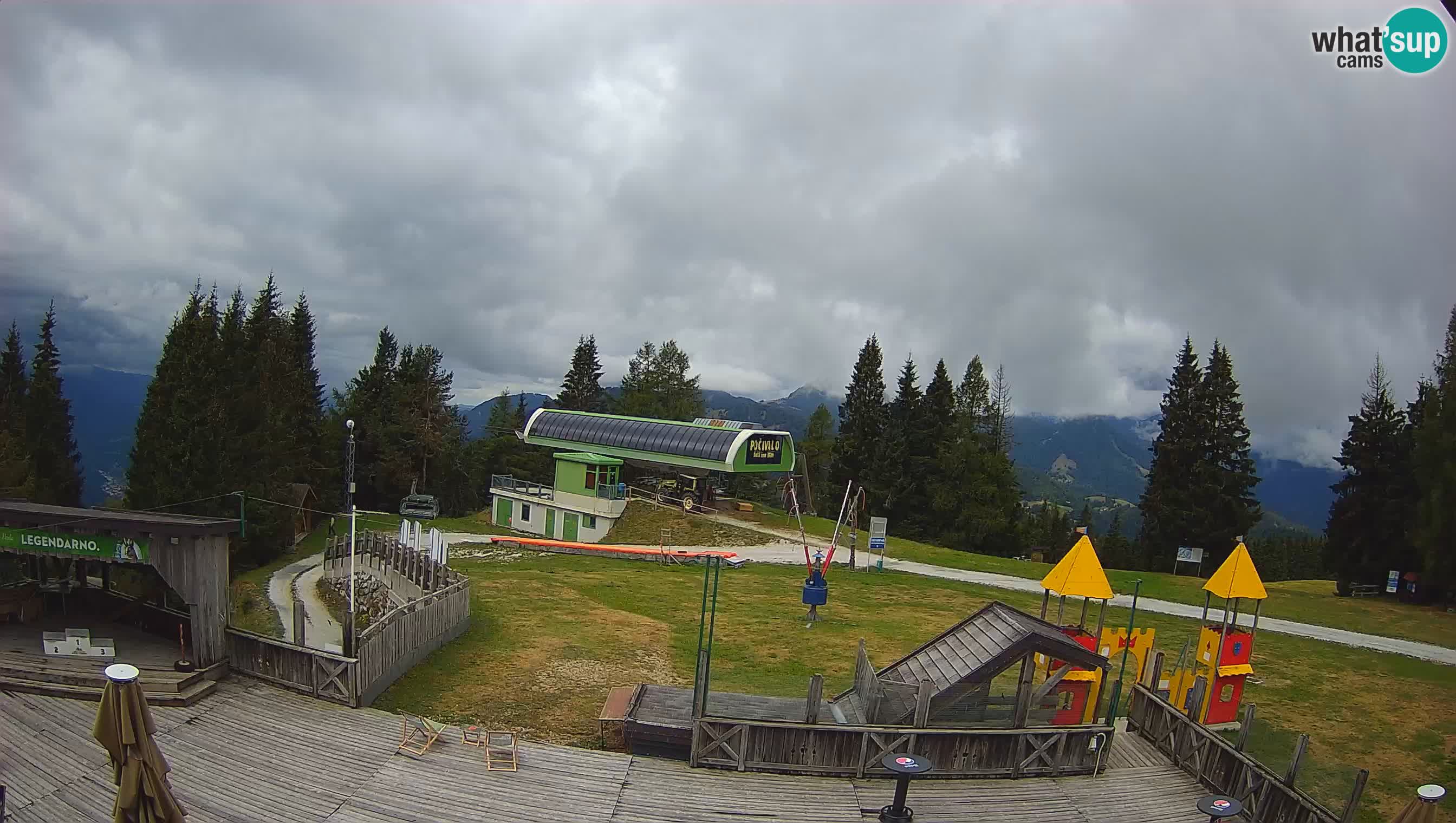 Webcam Počivalo – Alpska Perla | Vista live dalla stazione sciistica di Cerkno