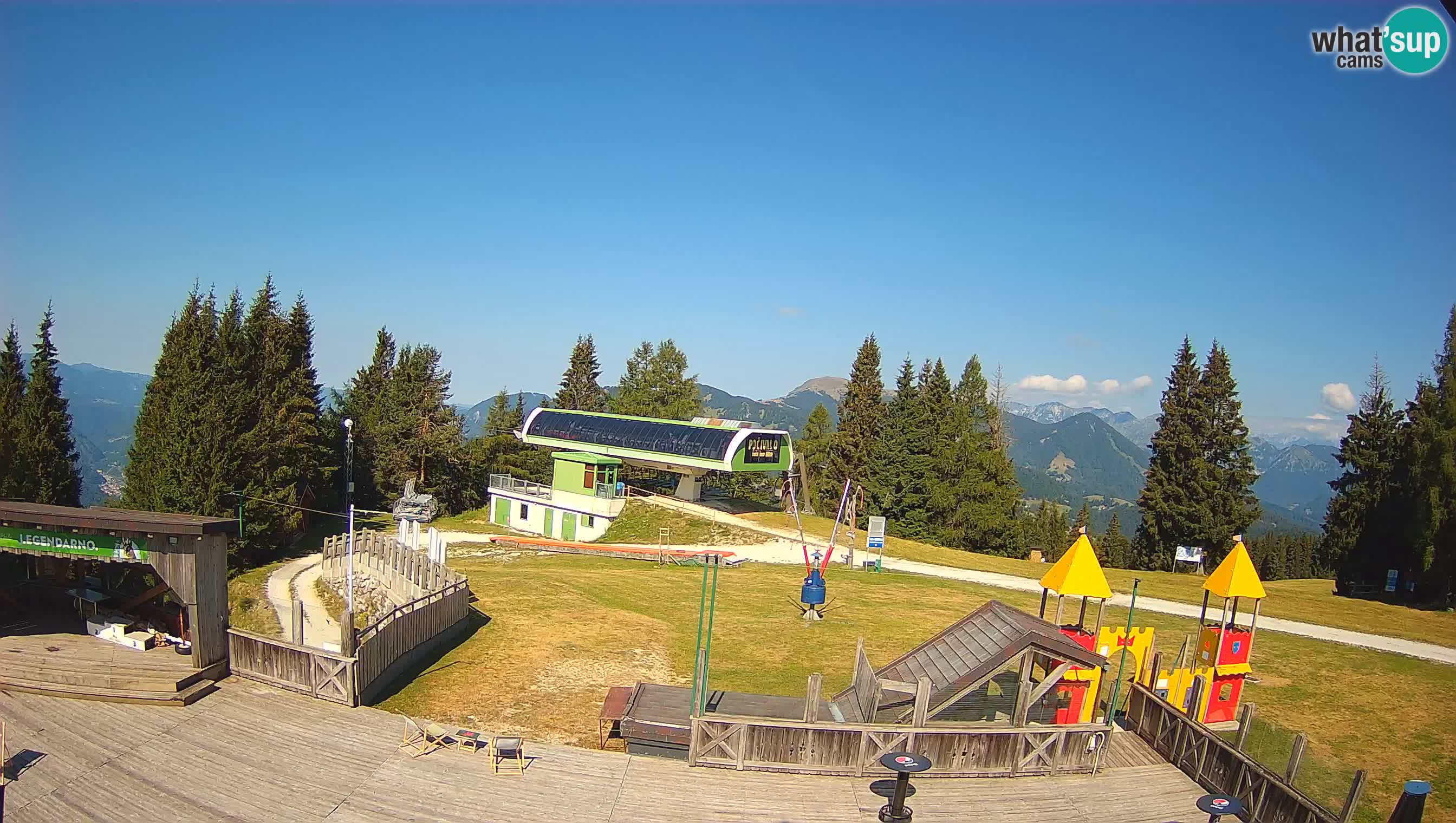 Webcam de la station de ski des Alpes slovènes à Cerkno Počivalo