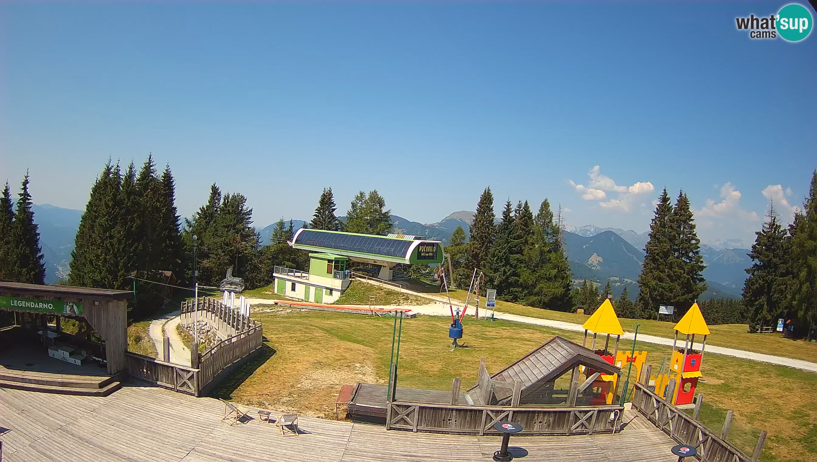 Webcam Počivalo – Alpska Perla | Vista live dalla stazione sciistica di Cerkno