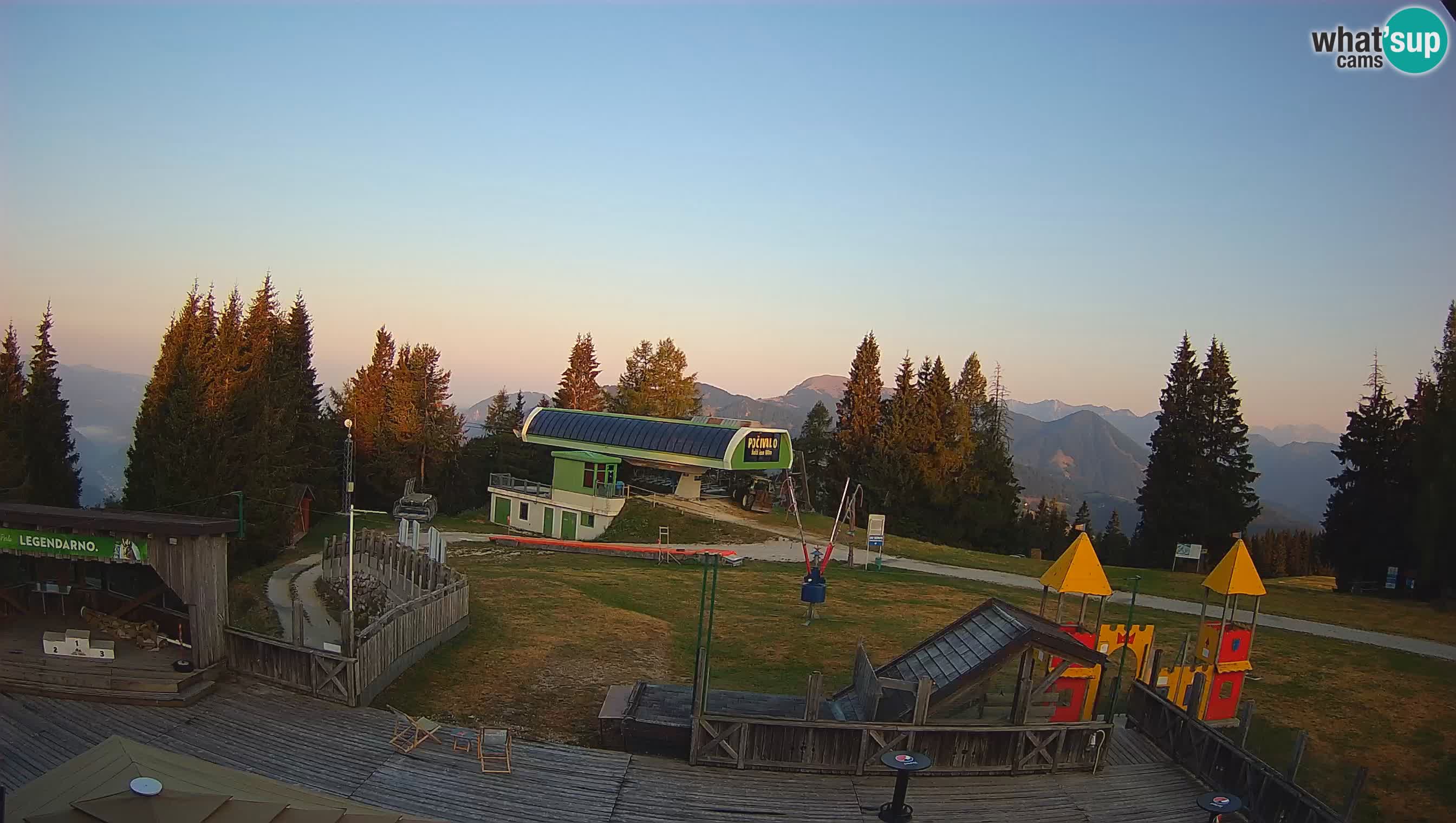 Webcam Počivalo – Alpska Perla | Vista live dalla stazione sciistica di Cerkno