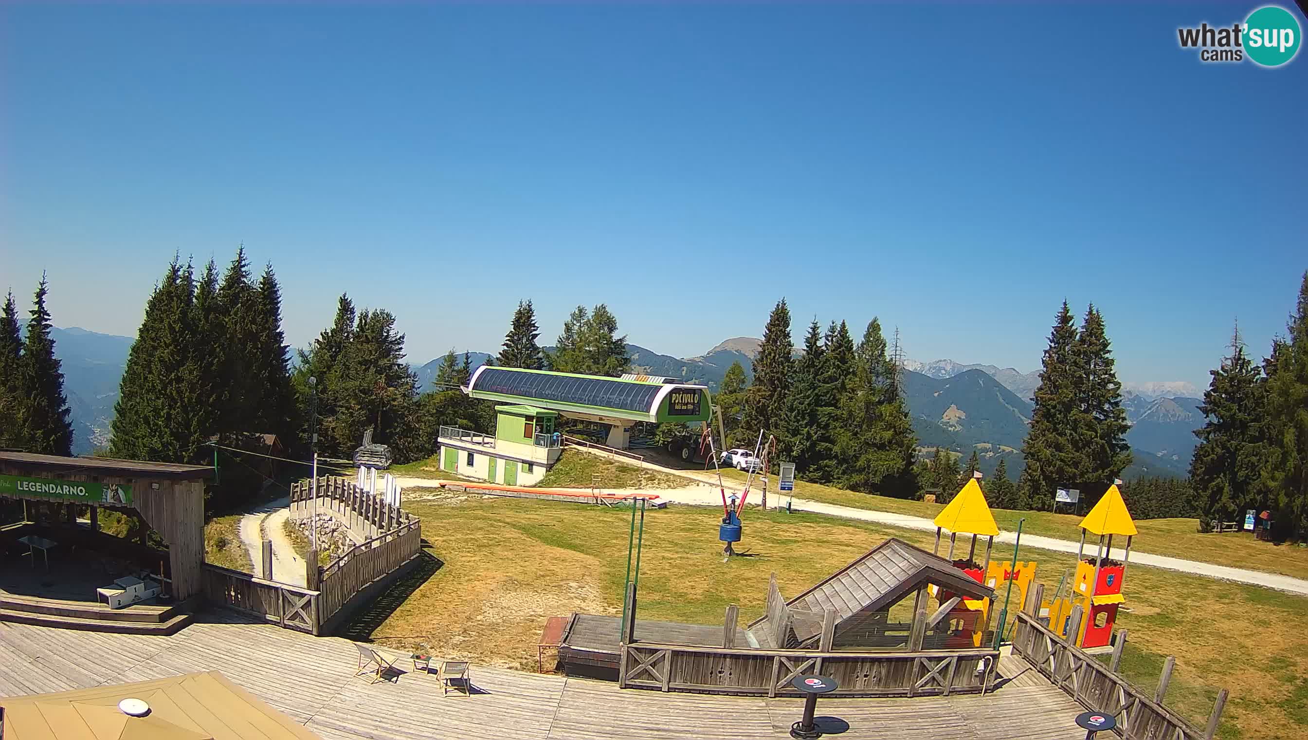 Webcam Počivalo – Alpska Perla | Vista live dalla stazione sciistica di Cerkno
