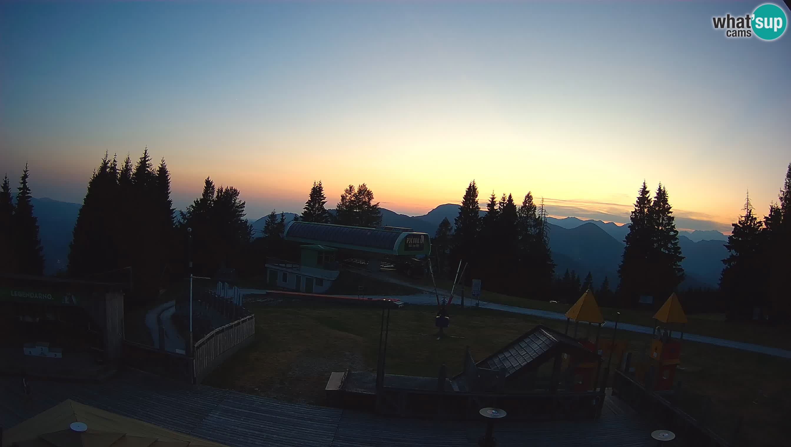 Webcam Počivalo – Alpska Perla | Vista live dalla stazione sciistica di Cerkno