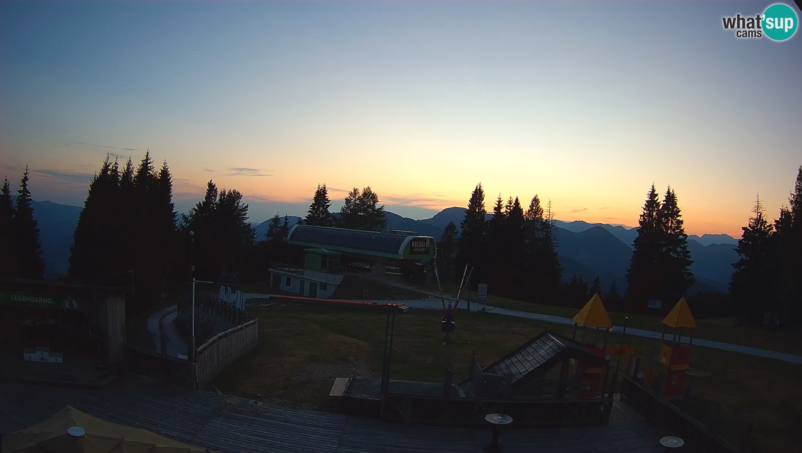 Webcam Počivalo – Alpska Perla | Vista live dalla stazione sciistica di Cerkno