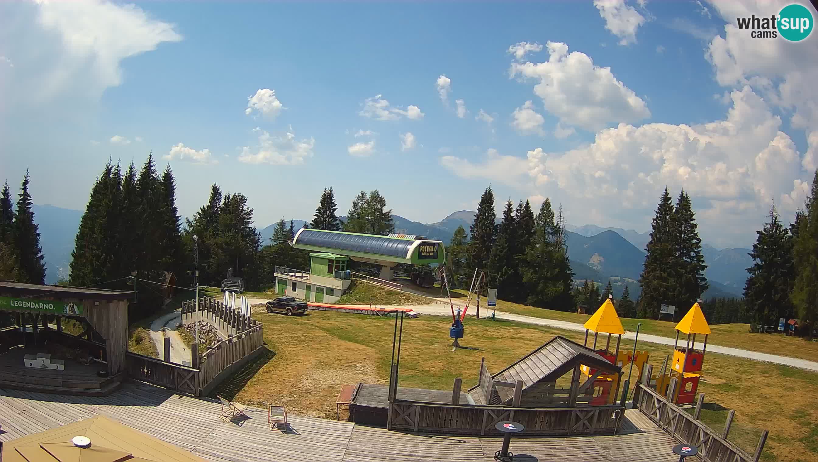 Webcam Počivalo – Alpska Perla | Vista live dalla stazione sciistica di Cerkno