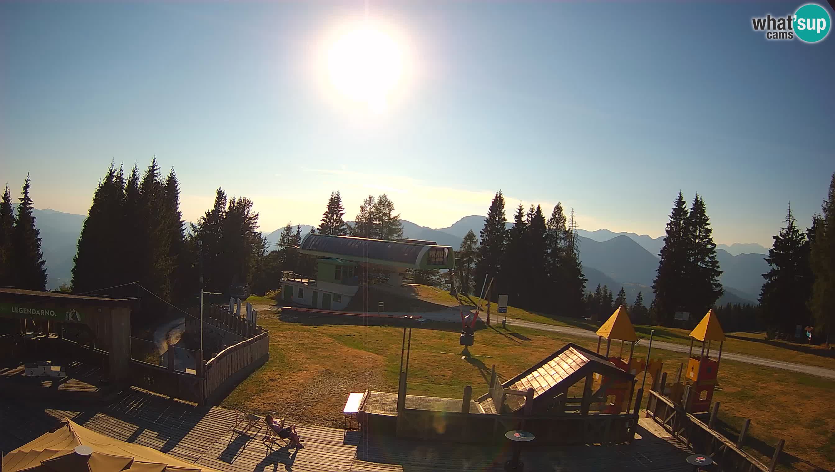 Webcam de la station de ski des Alpes slovènes à Cerkno Počivalo