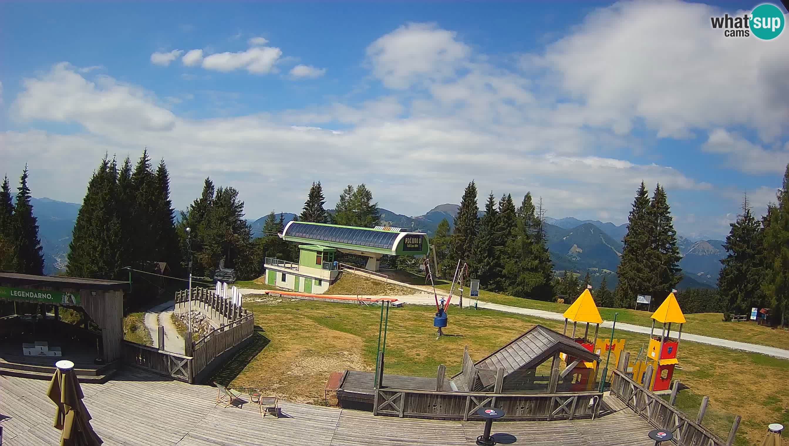 Cámara web Počivalo – Alpska Perla | Vista en vivo desde la estación de esquí Cerkno