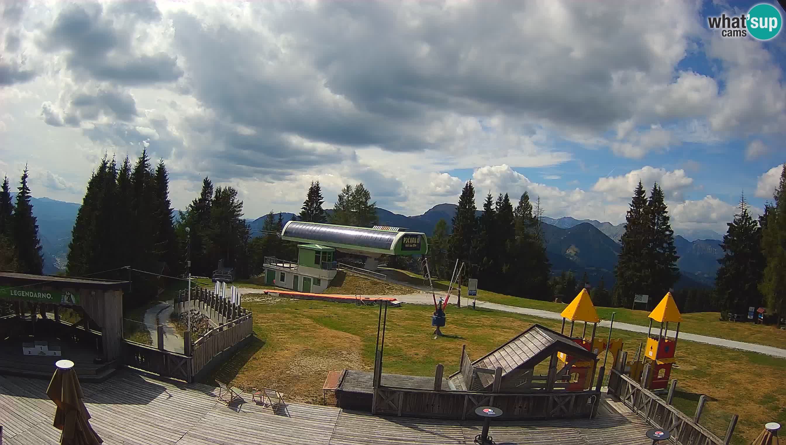 Web kamera Počivalo – Alpska Perla | Pogled uživo sa skijališta Cerkno