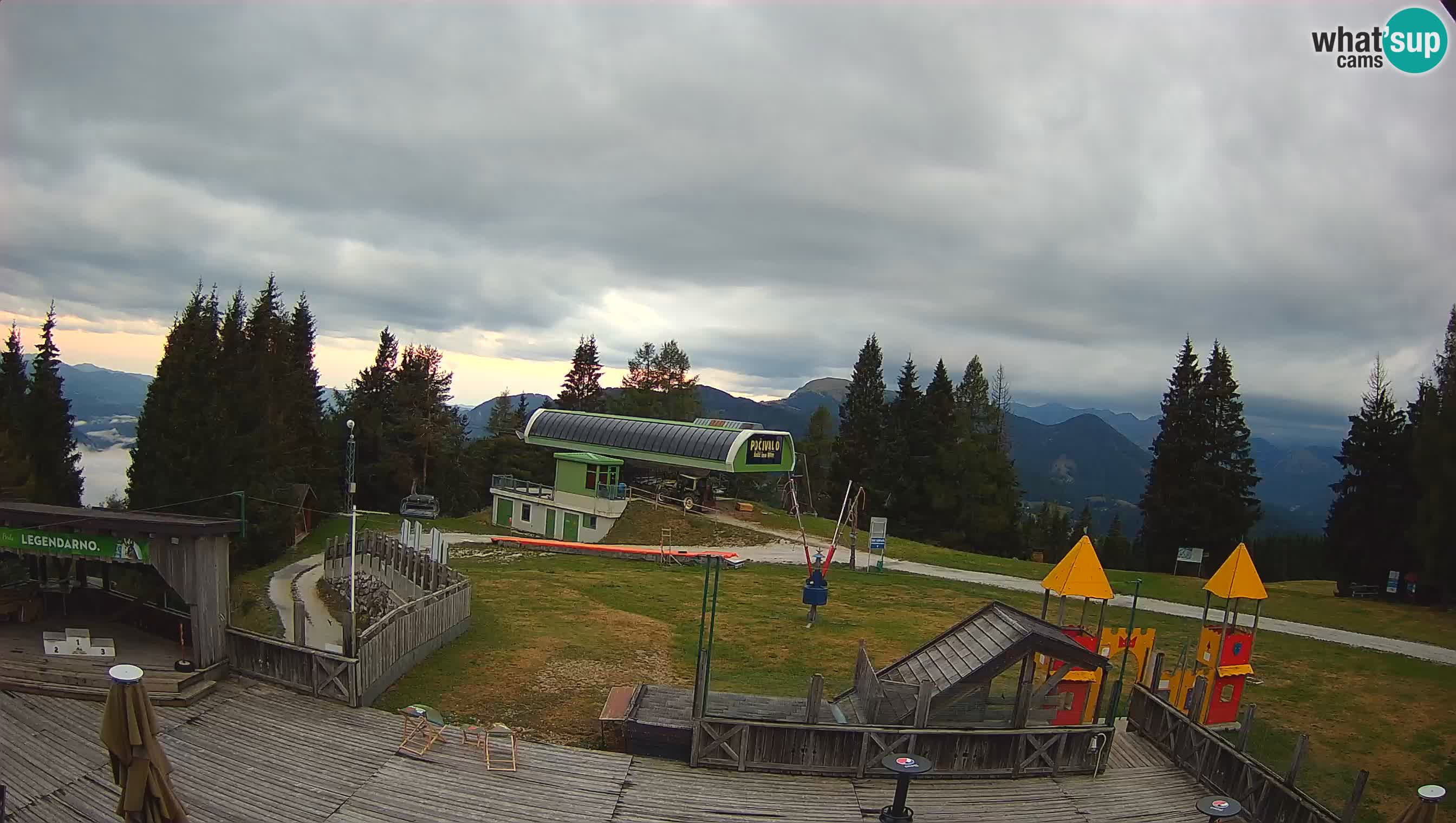 Web kamera Počivalo – Alpska Perla | Pogled uživo sa skijališta Cerkno