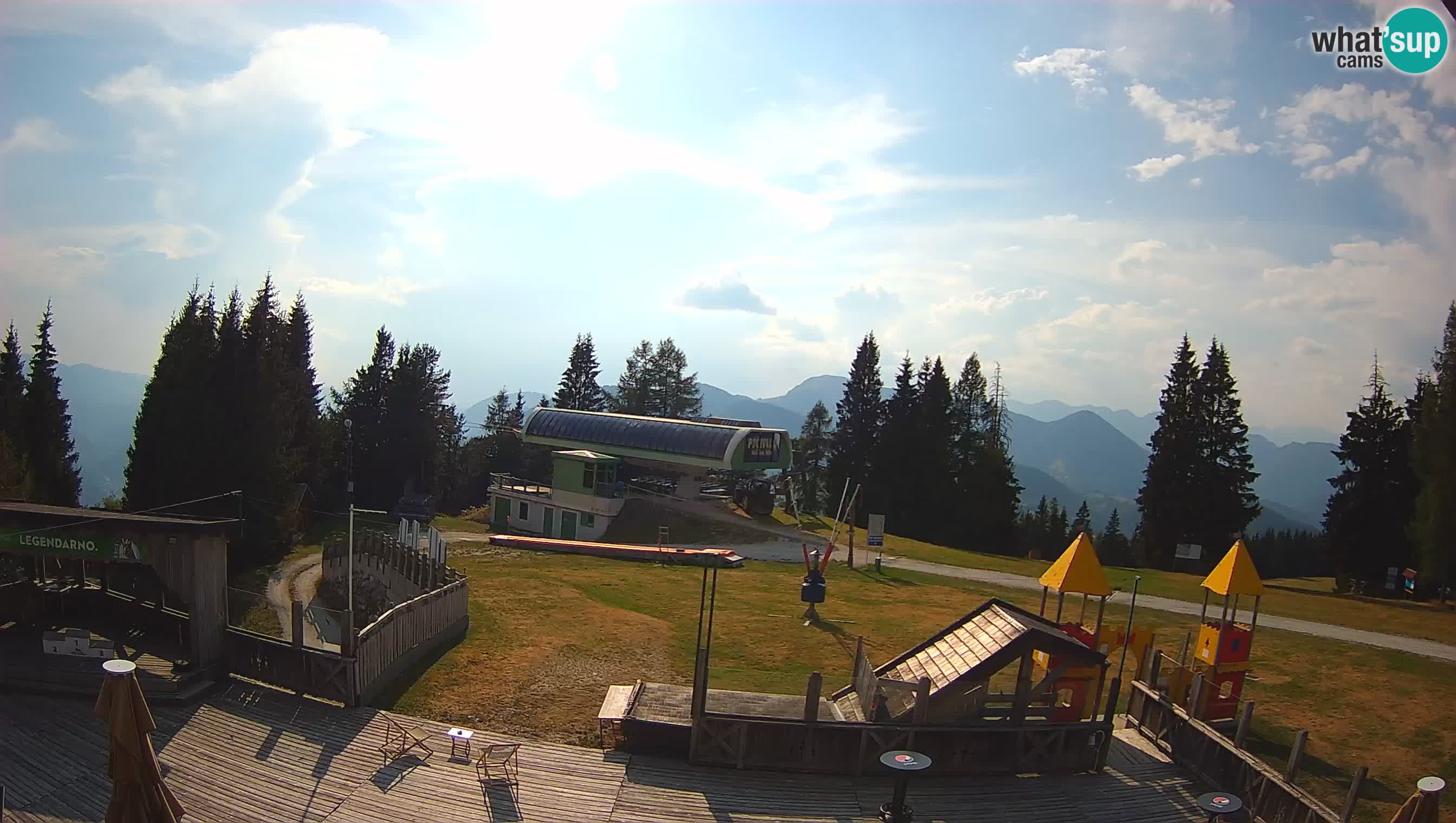 Webcam de la station de ski des Alpes slovènes à Cerkno Počivalo