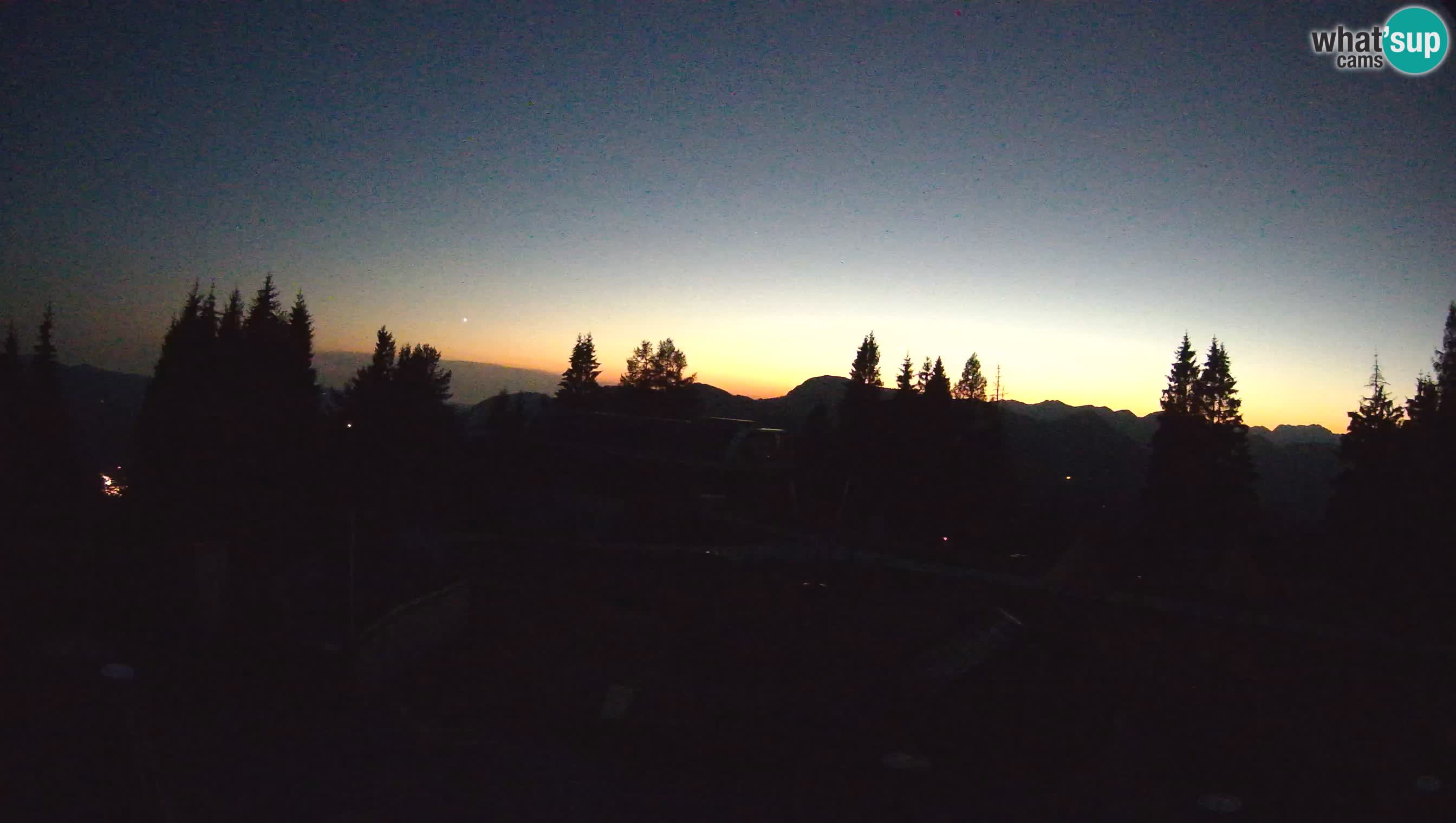 Webcam Počivalo – Alpska Perla | Vista live dalla stazione sciistica di Cerkno