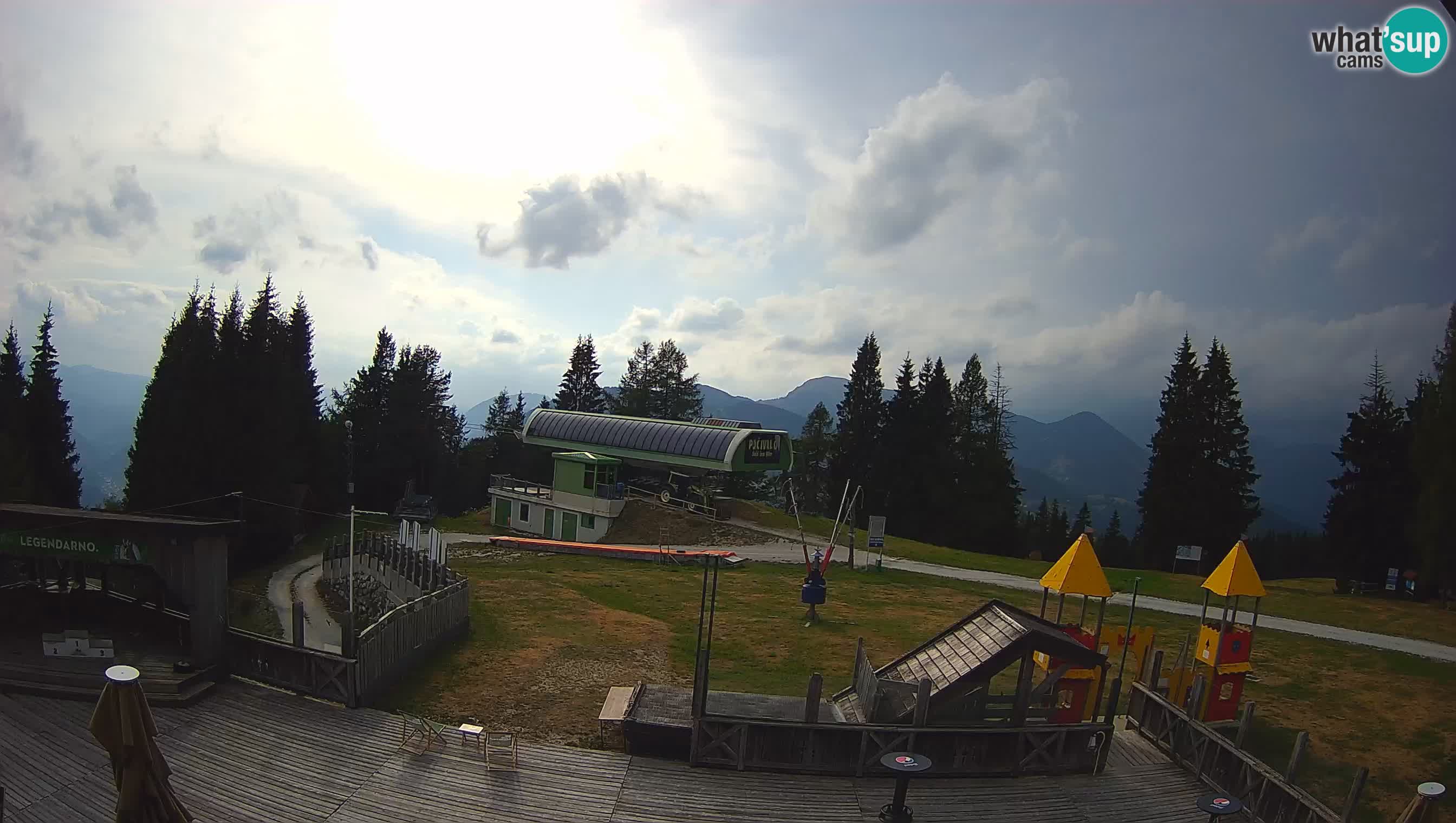 Webcam de la station de ski des Alpes slovènes à Cerkno Počivalo