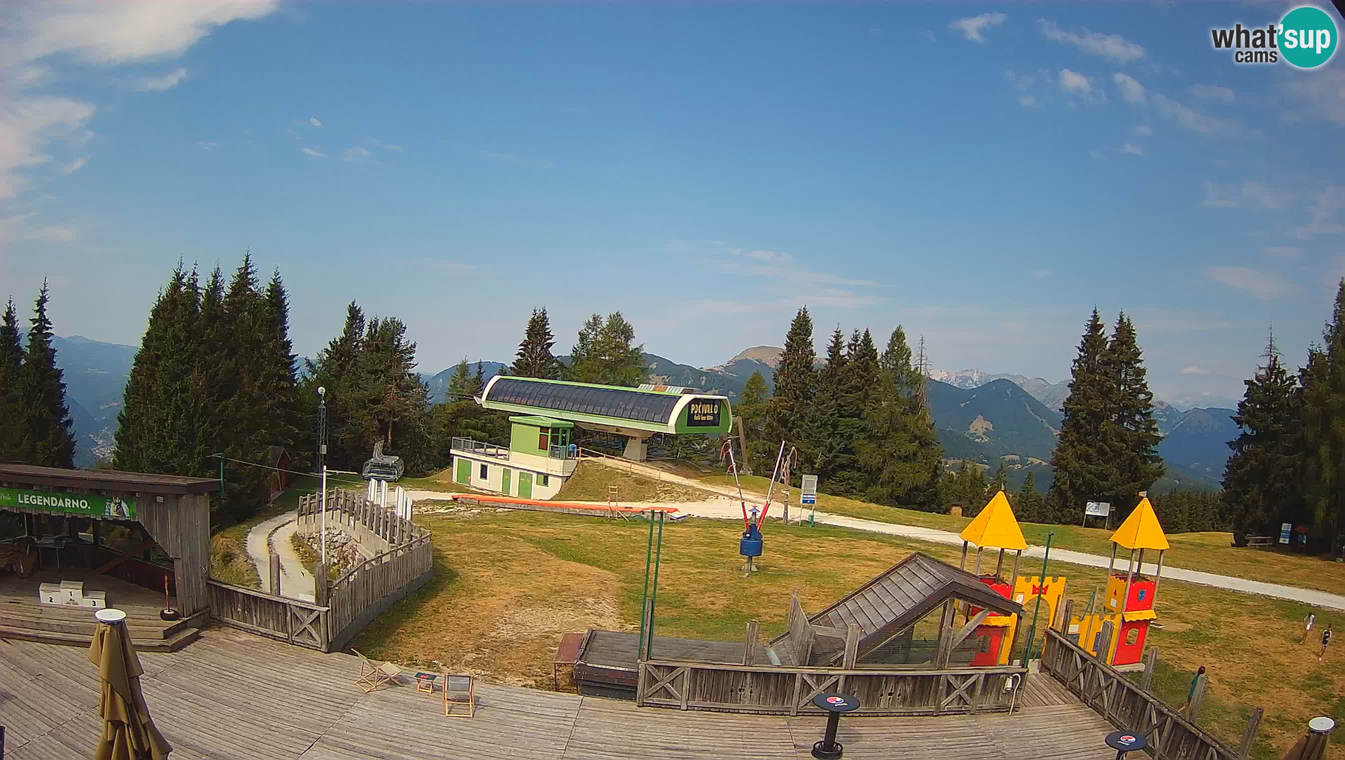 Webcam de la station de ski des Alpes slovènes à Cerkno Počivalo