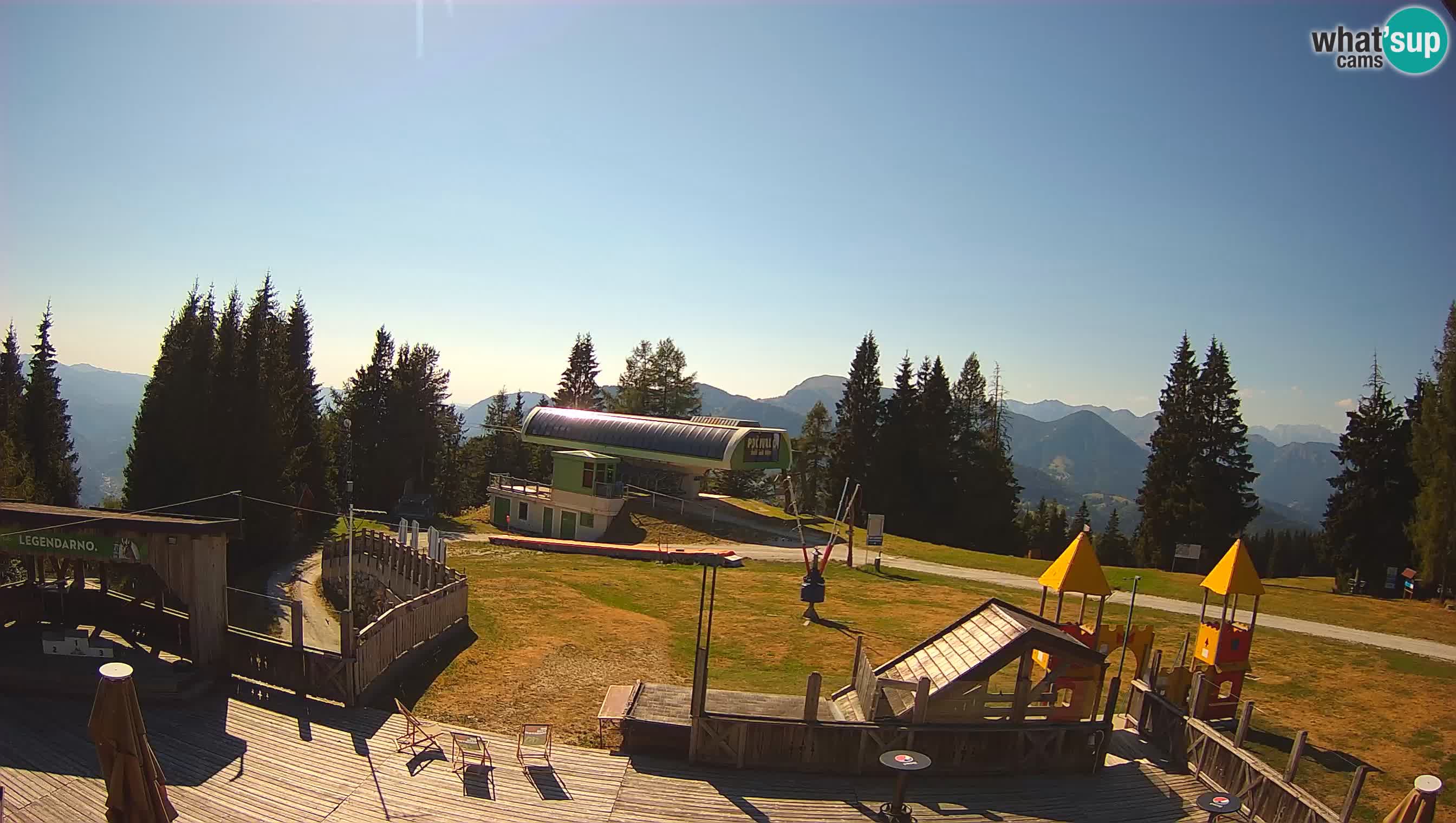 Webcam de la station de ski des Alpes slovènes à Cerkno Počivalo