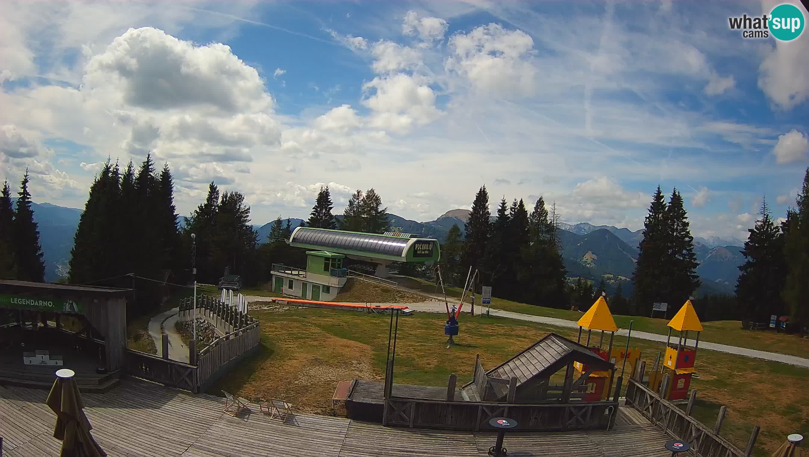 Cámara web Počivalo – Alpska Perla | Vista en vivo desde la estación de esquí Cerkno