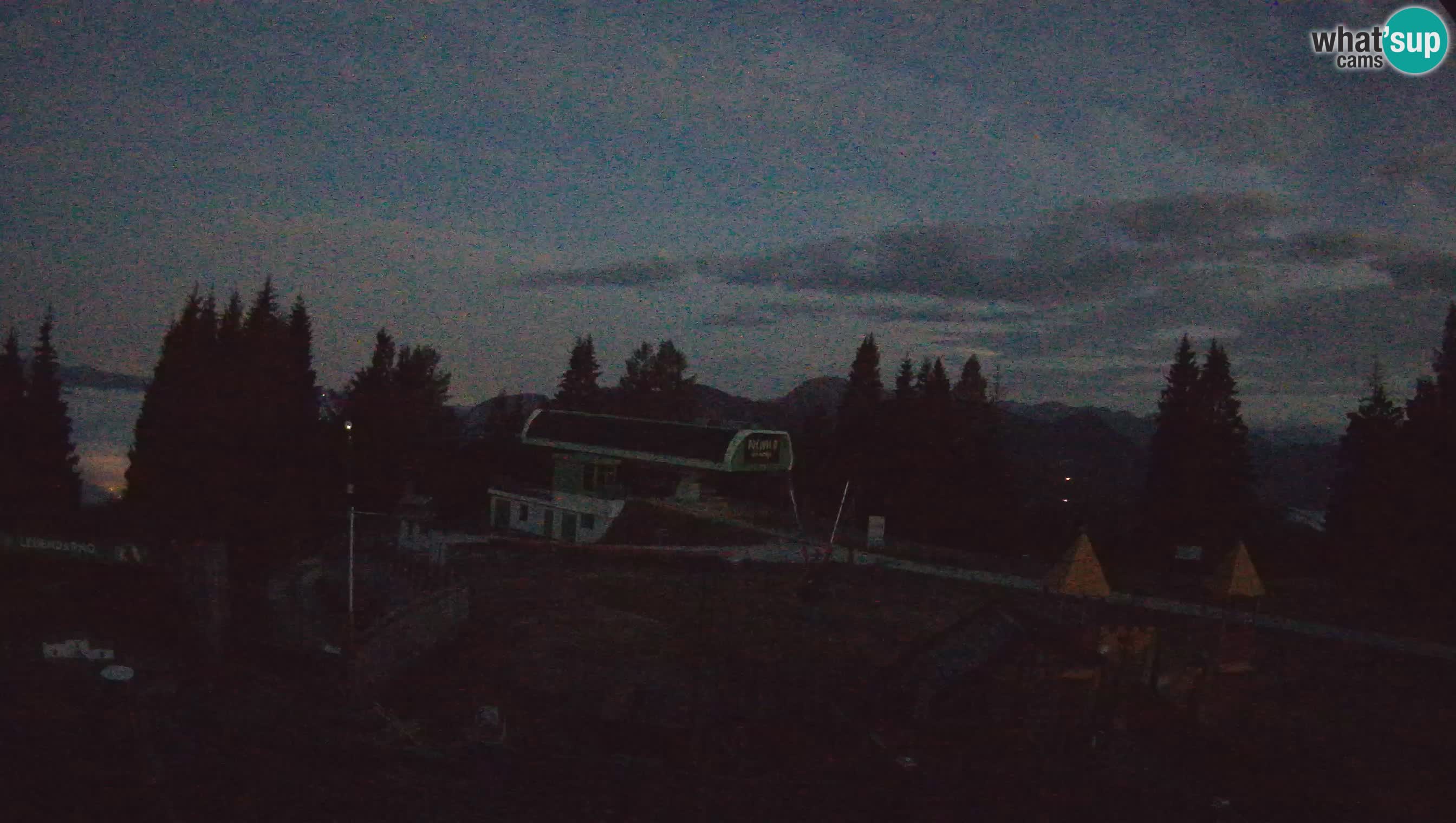 Webcam de la station de ski des Alpes slovènes à Cerkno Počivalo