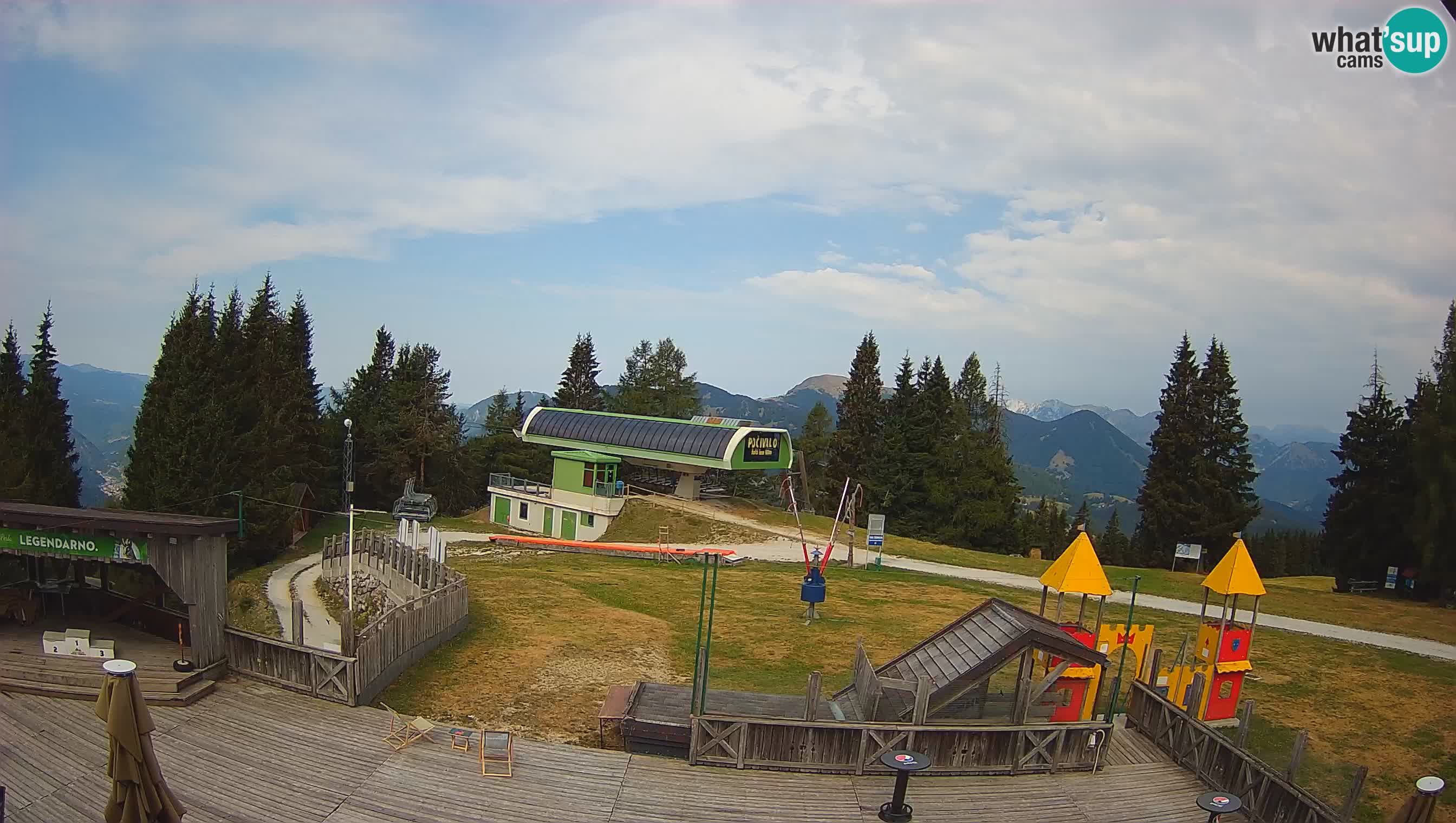Webcam Počivalo – Alpska Perla | Vista live dalla stazione sciistica di Cerkno