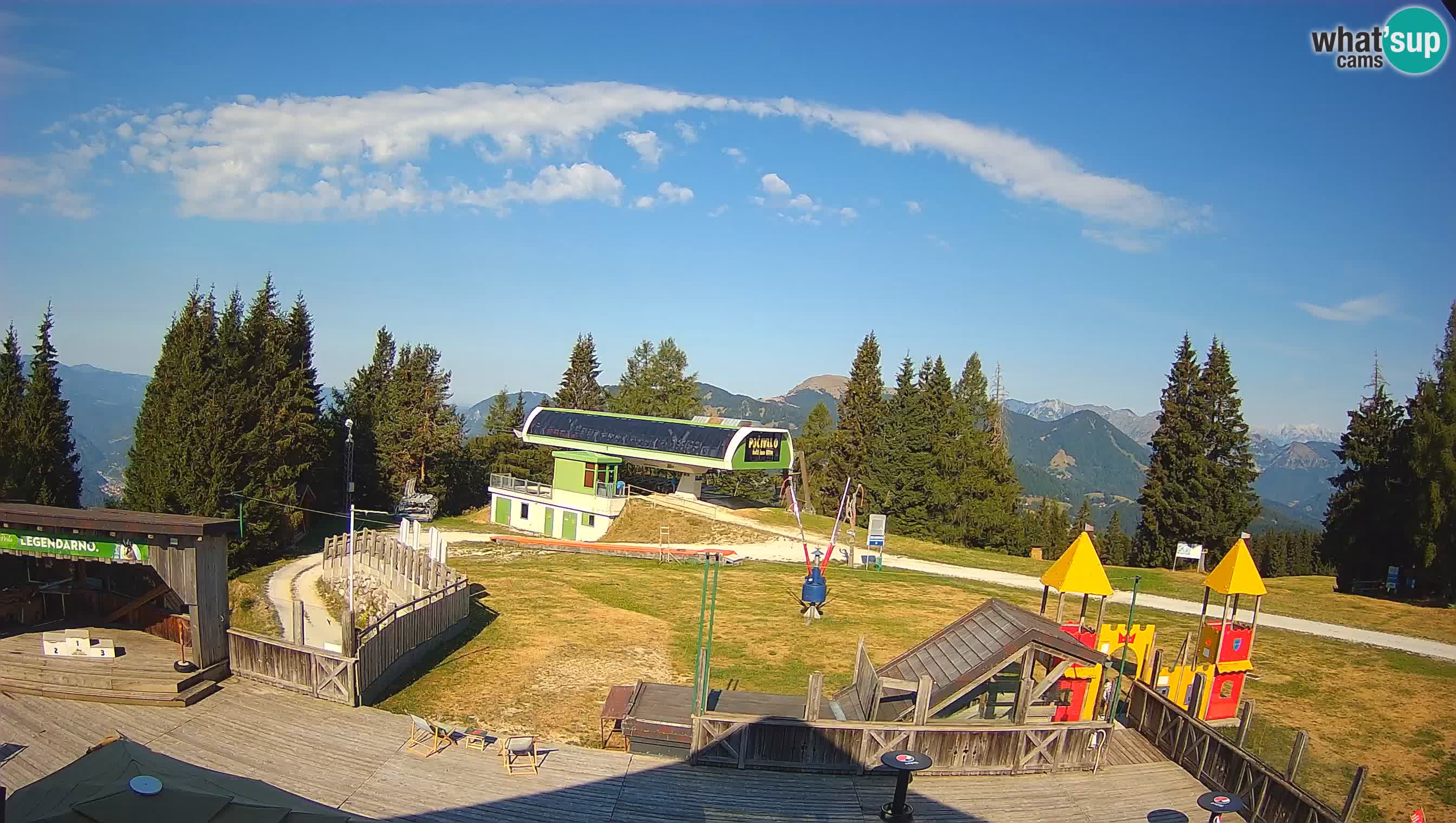 Webcam de la station de ski des Alpes slovènes à Cerkno Počivalo